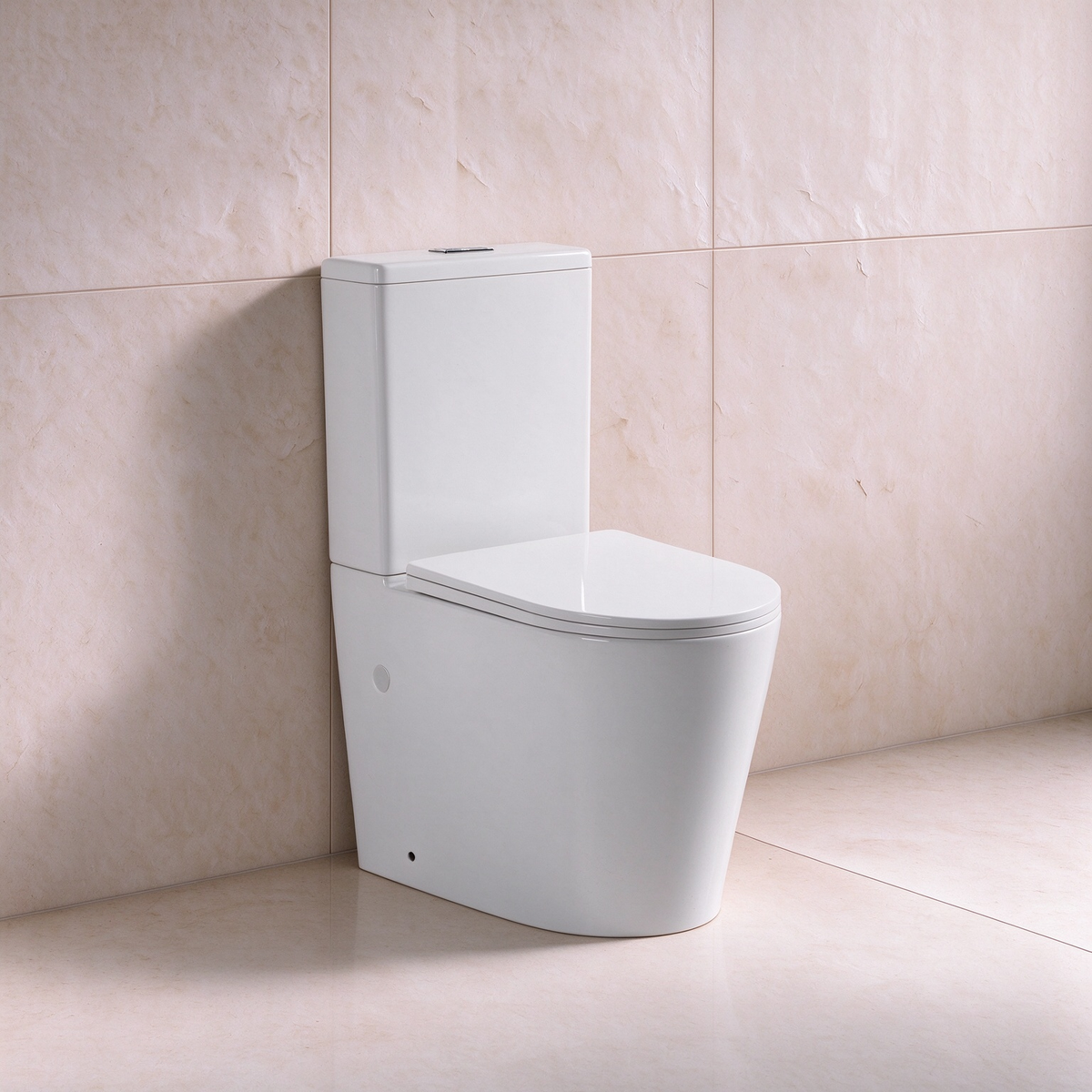 Avis Compact Rimless Toilet Suite 605*380*870mm LH-TS025