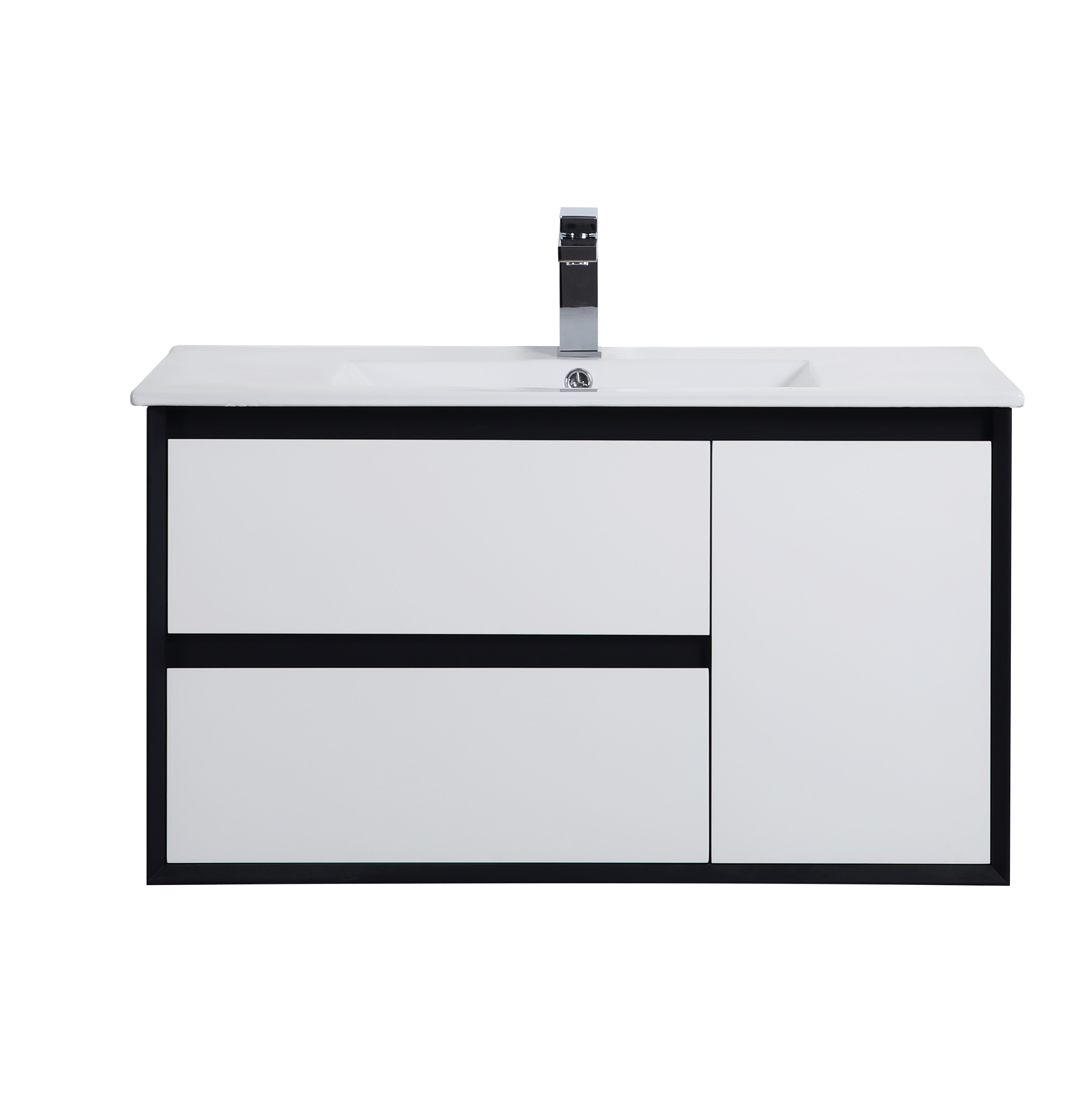 PVC Wall-Mounted Vanity Cabinet 600-1500mm