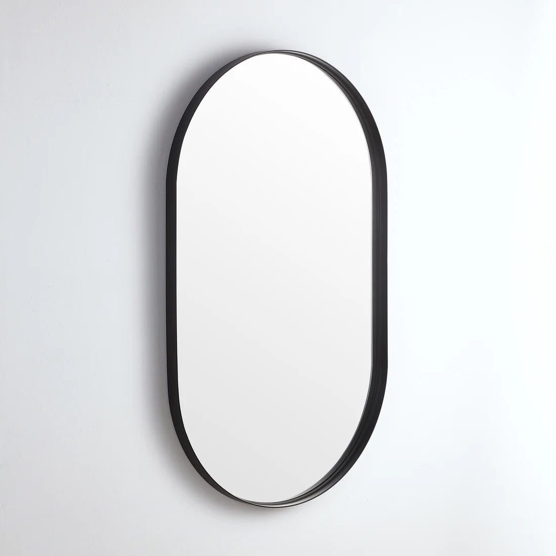 Oval Aluminum Framed Bathroom Mirror – Wall Mounted 450*900/600*1000mm