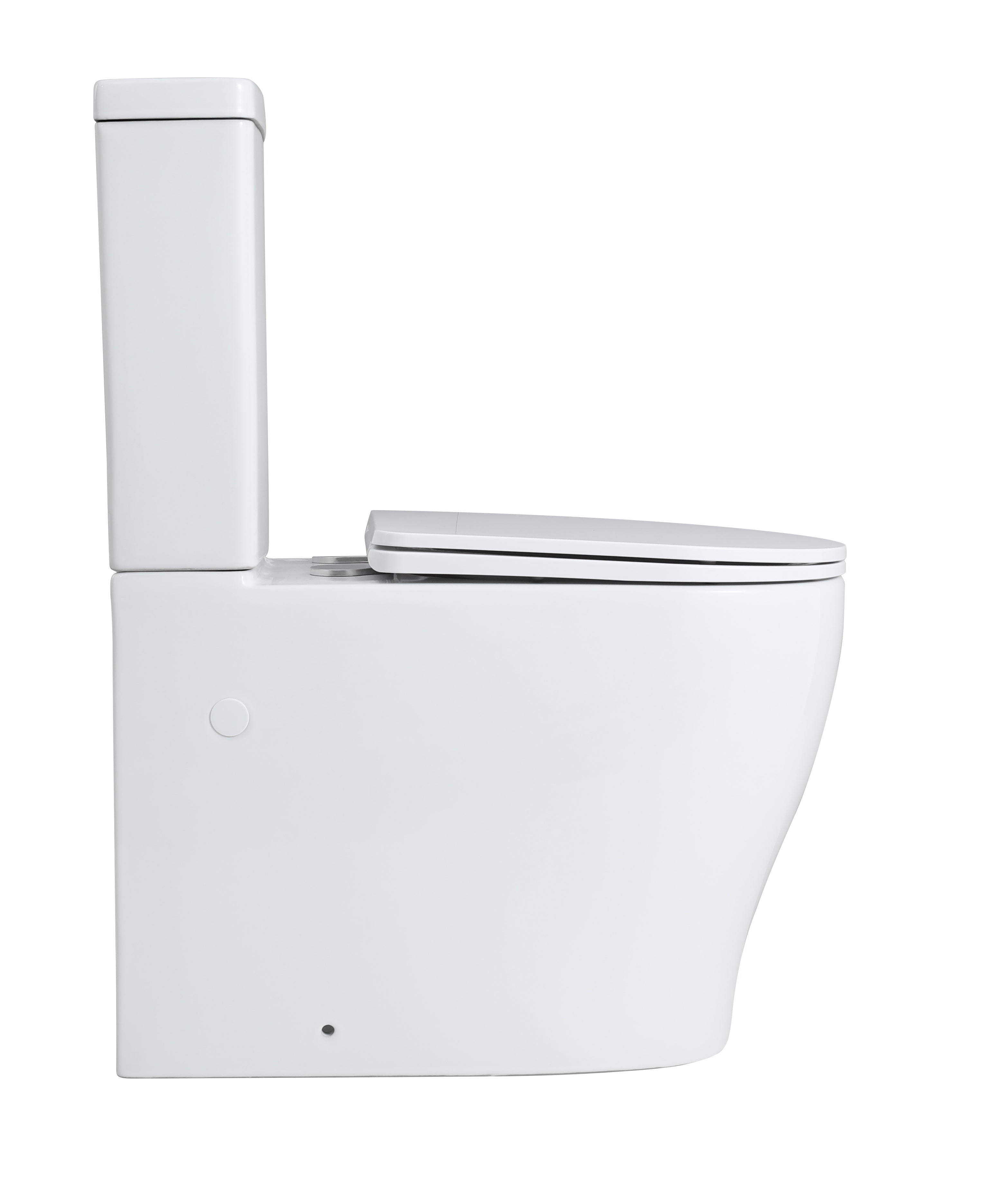 Zeus Tornado Flush Rimless Toilet Suite 660*385*870mm