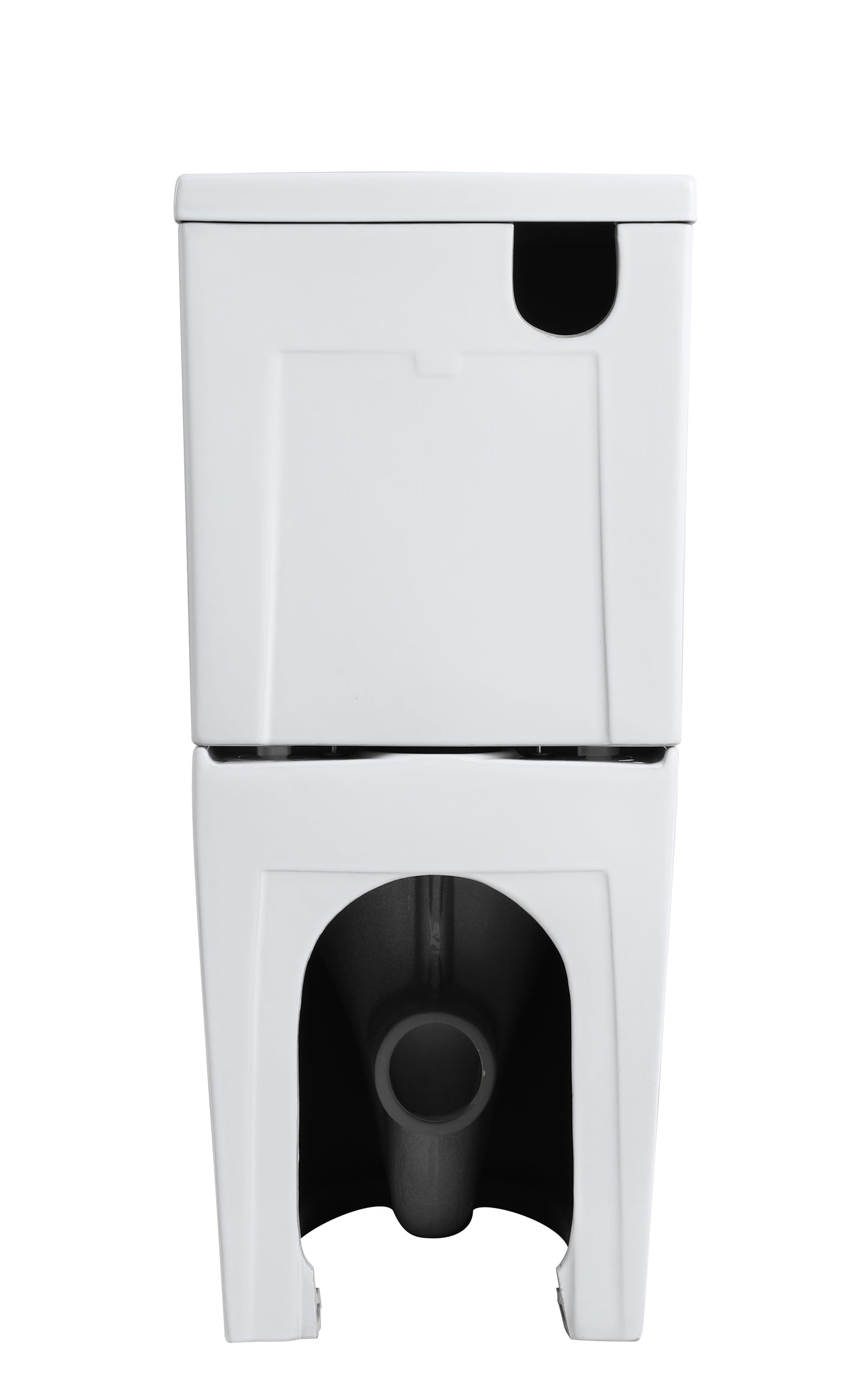 655*380*870mm Back to Wall Rimless Tornado Toilet Suite LUX028 Trap Included