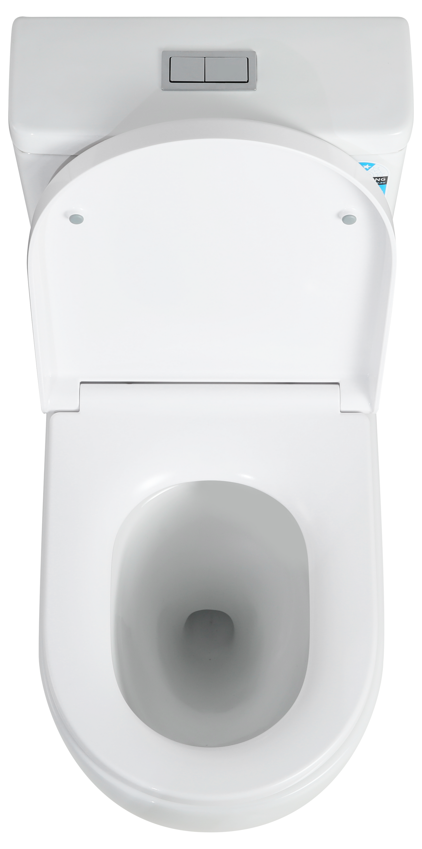655*380*870mm Back to Wall Rimless Tornado Toilet Suite LUX028 Trap Included