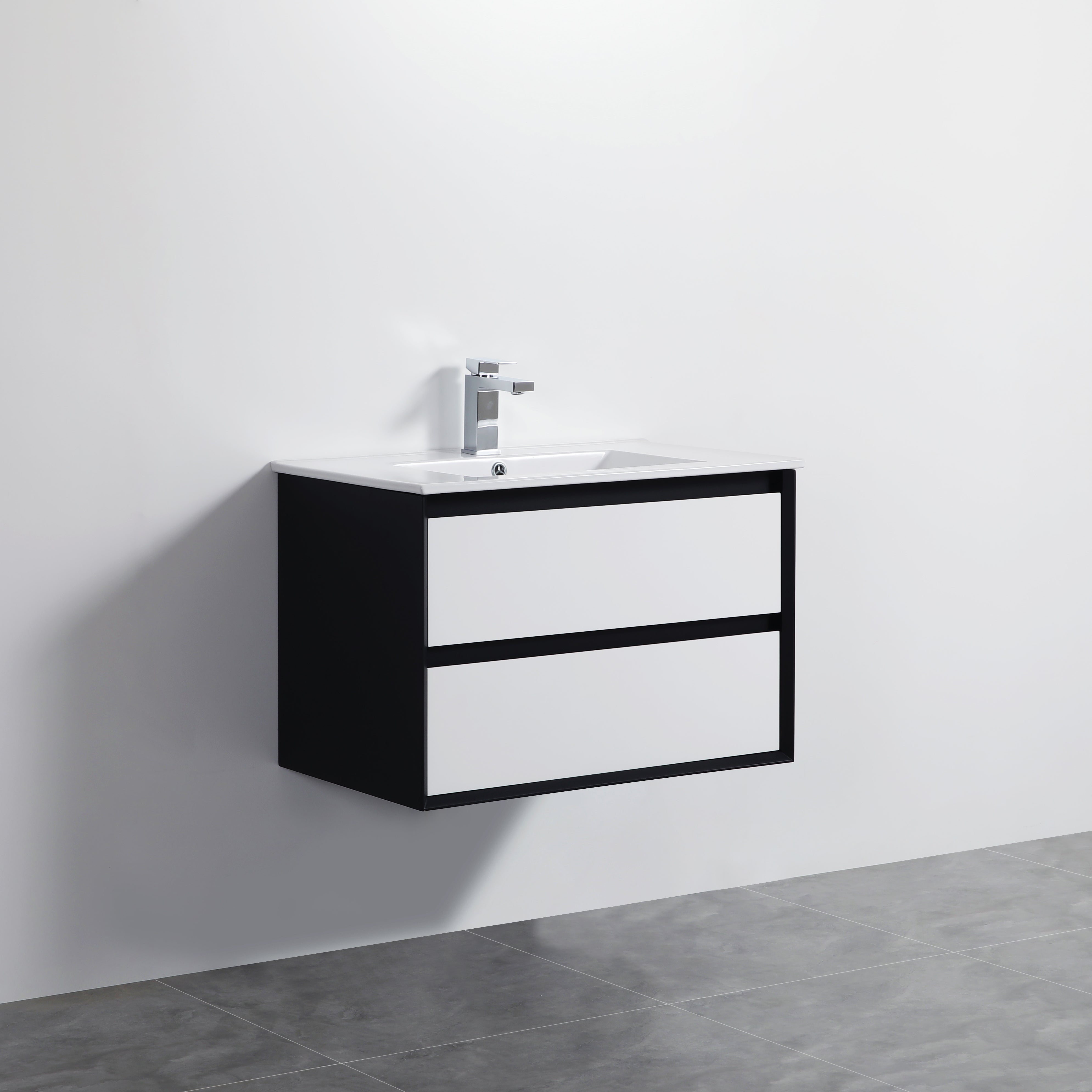PVC Wall-Mounted Vanity Cabinet 600-1500mm
