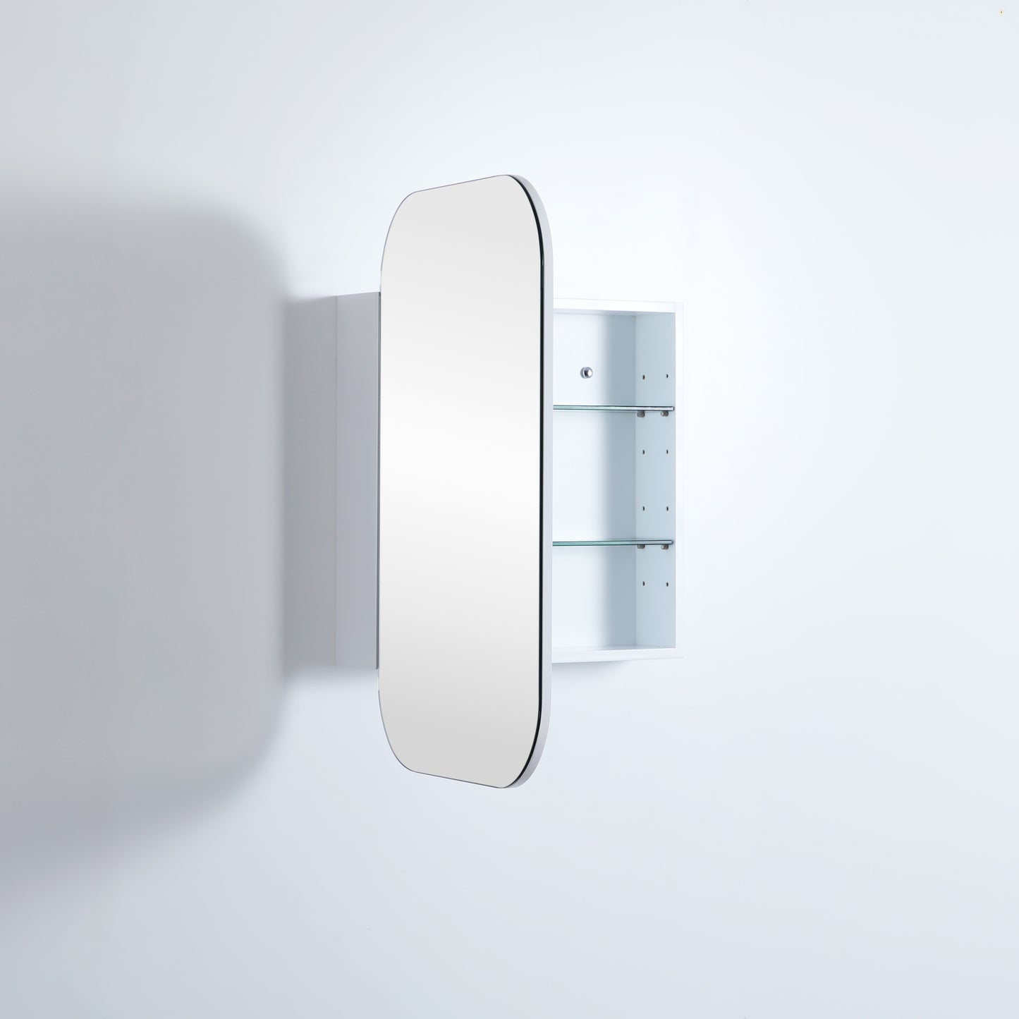 Olivia Shaving Cabinet Tall Boy 400*900*155mm OSV4090MB/MW