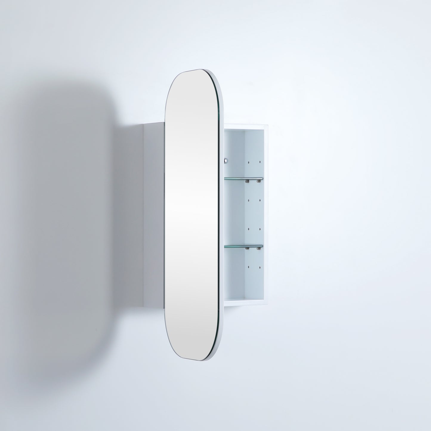 Olivia Shaving Cabinet Tall Boy 600*900*155mm OSV6090MB/MW