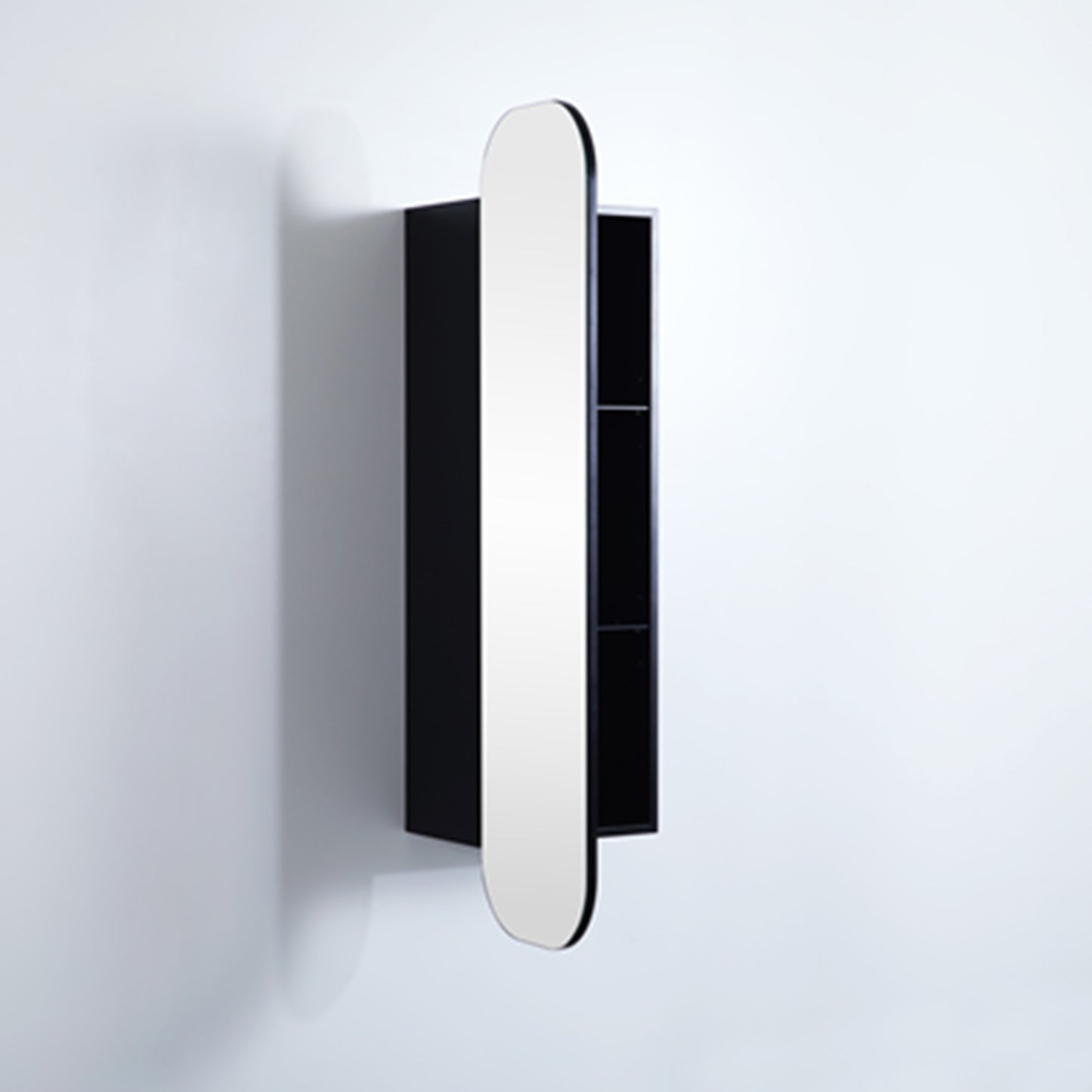 Olivia Shaving Cabinet Tall Boy 400*1500*300mm OSTB1500-MW/MB