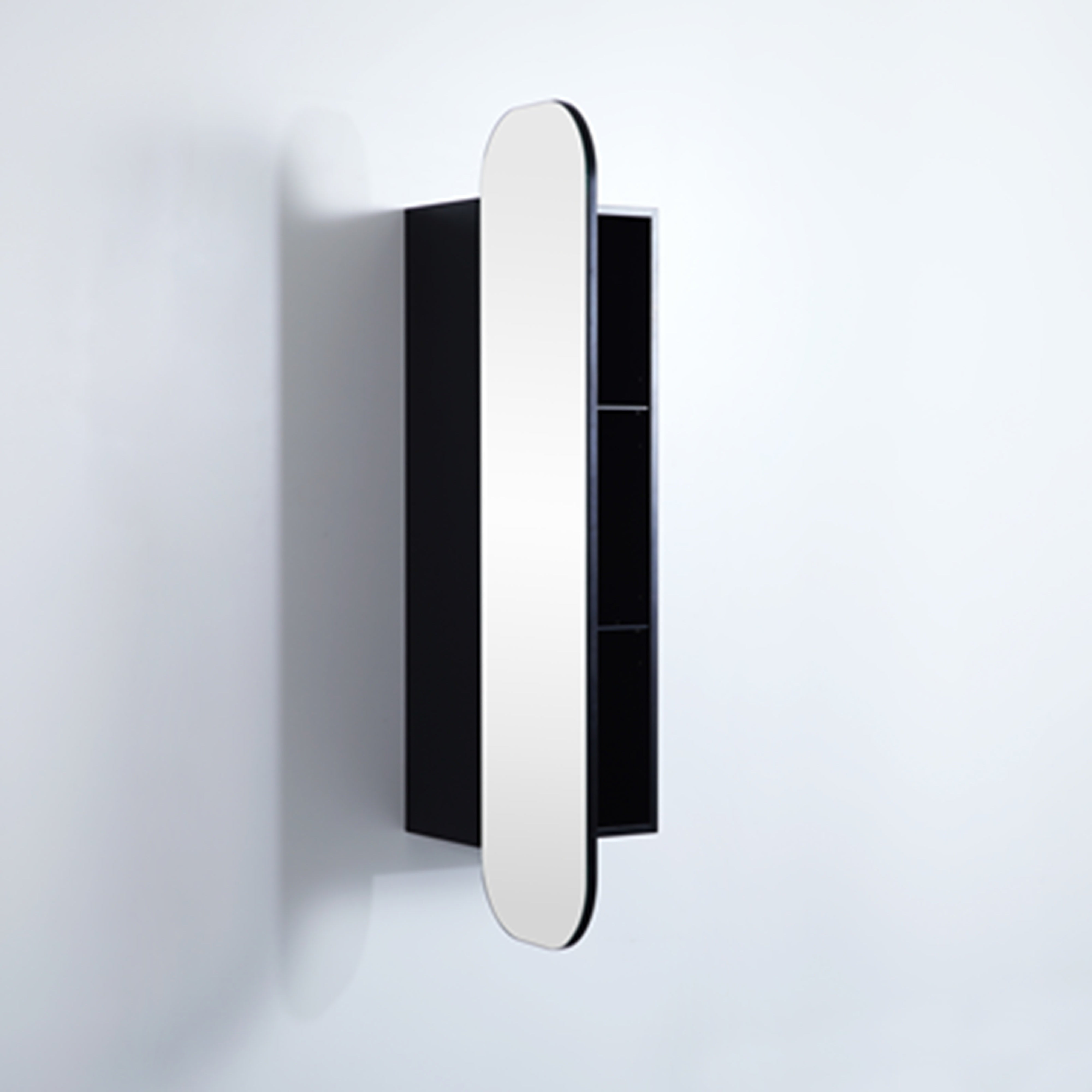 Tall Boy Shaving Cabinet – Modern Bathroom Storage 600*900*155mm