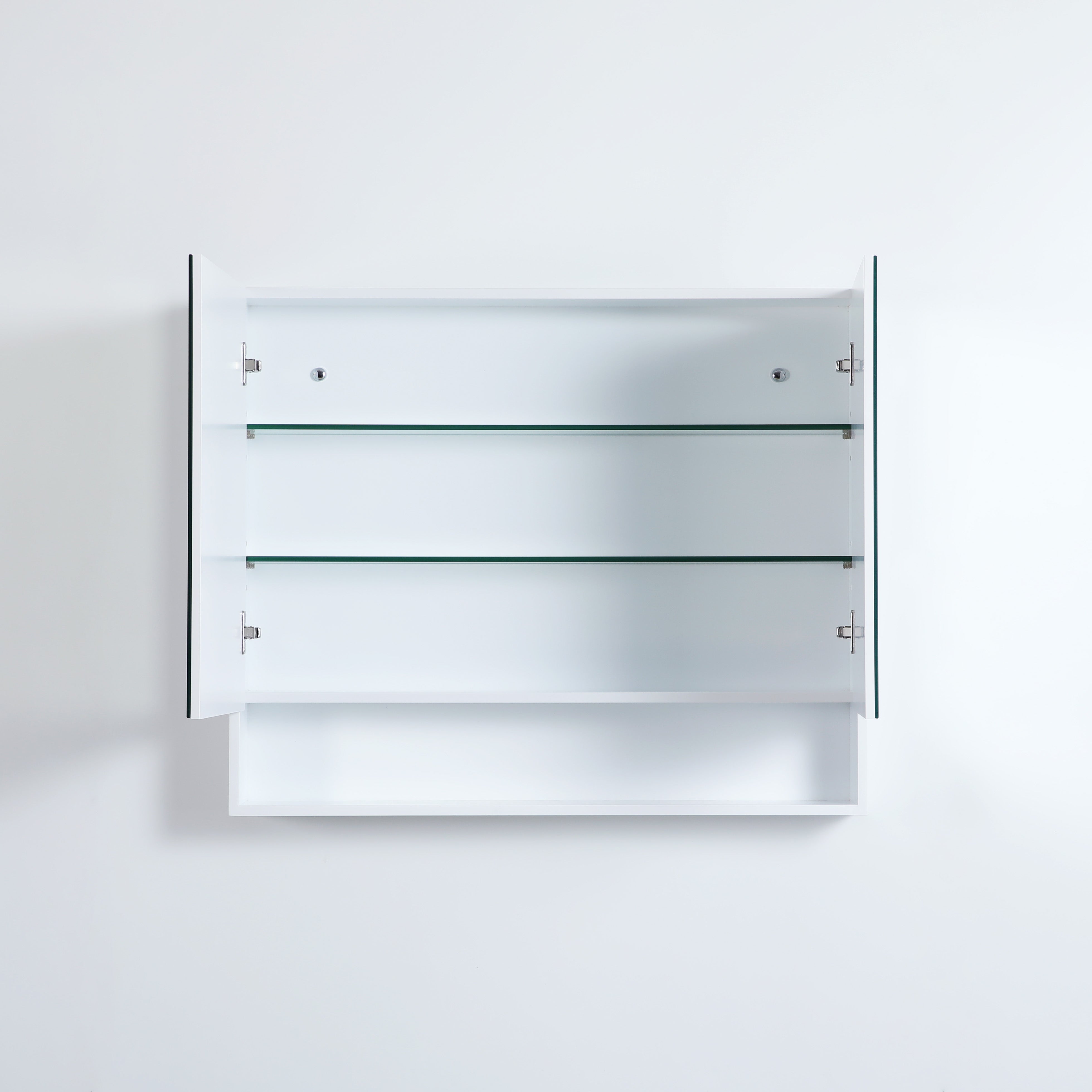 Shaving Cabinet Matte White Finish 600–1480mm