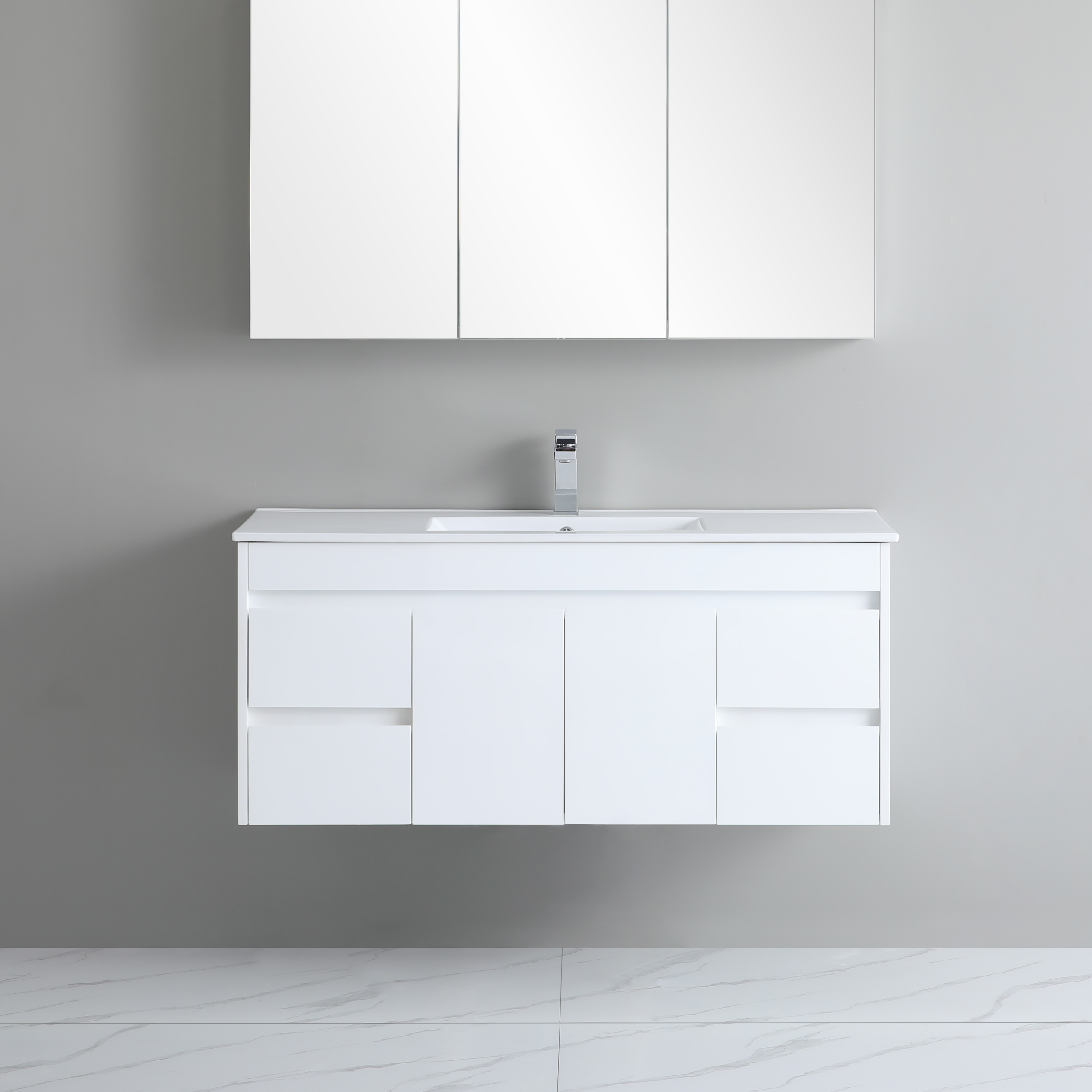 Arctic Gloss PVC Vanity 1200*460*550mm