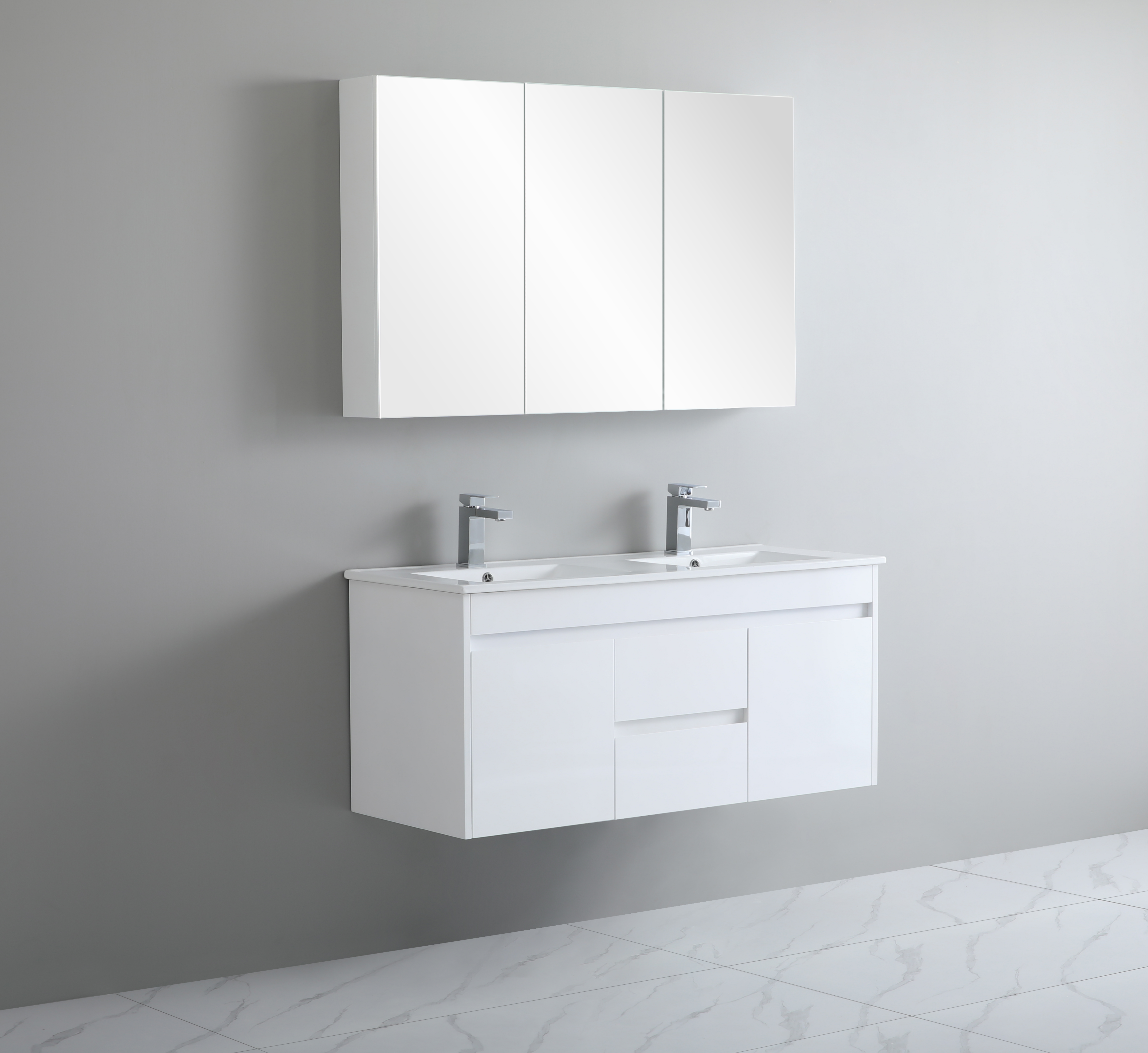 Arctic Gloss PVC Vanity 1200*460*550mm