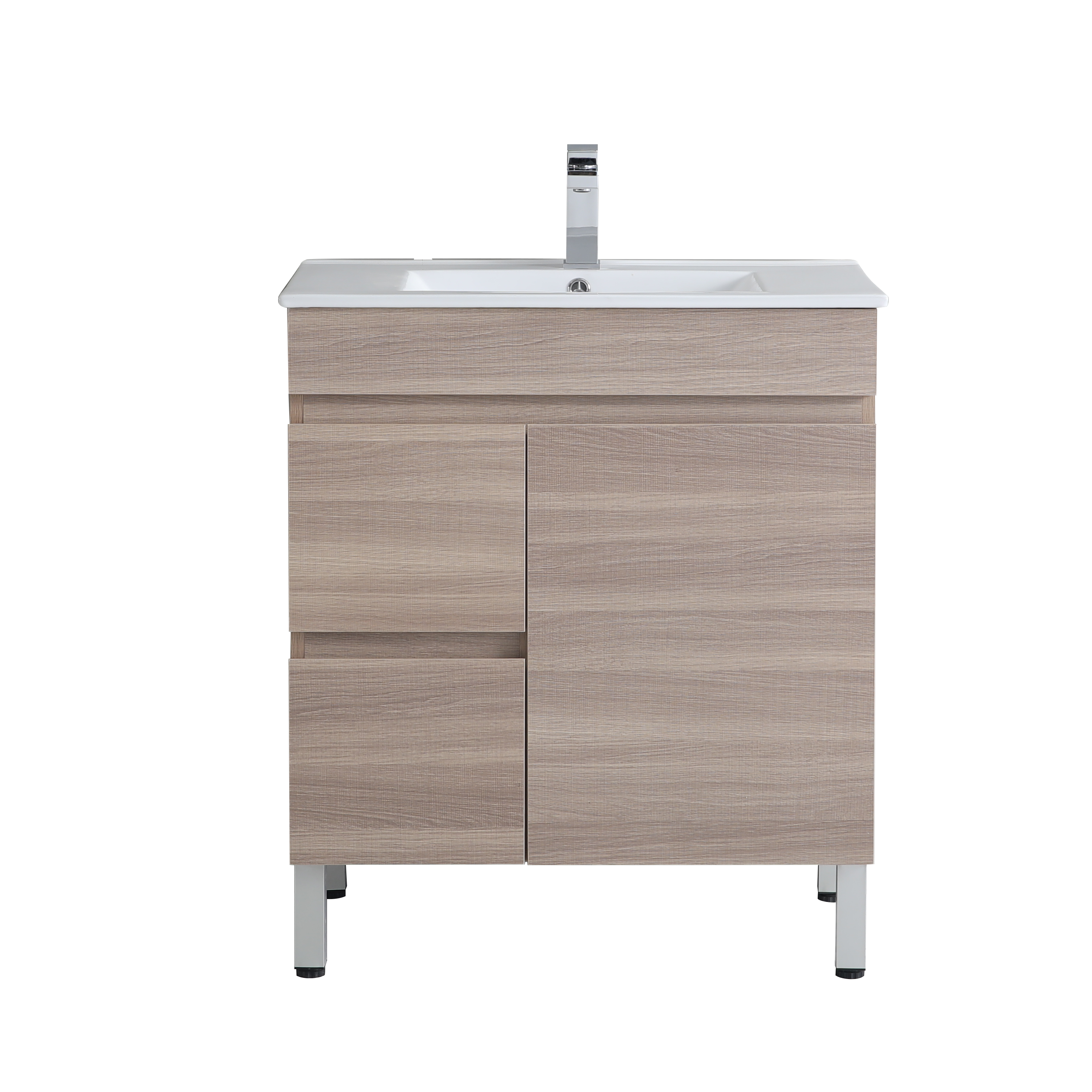 Slim Wall-Mounted Vanity (PVC) 450/600/750/900mm
