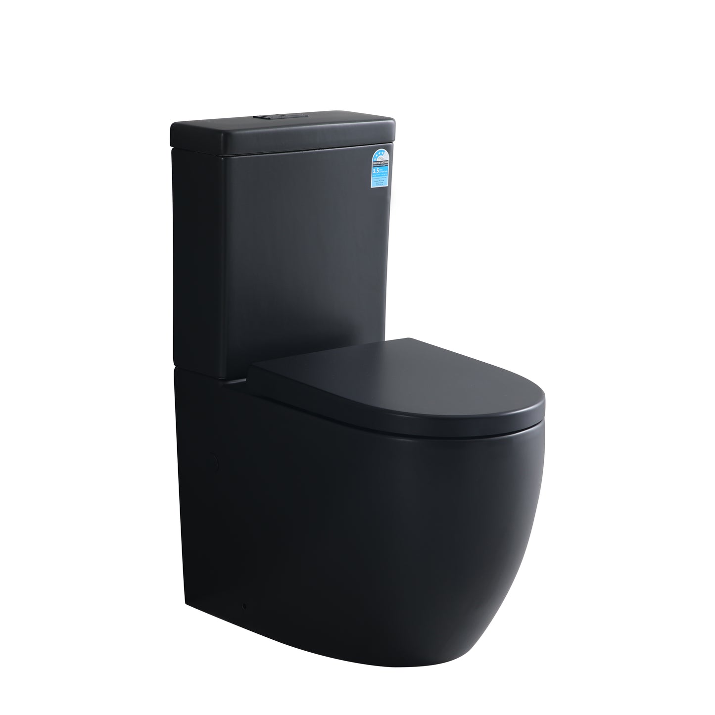 630*380*835mm Back to Wall Veda Rimless Toilet Suit LUX025/-B/-MB Trap Included