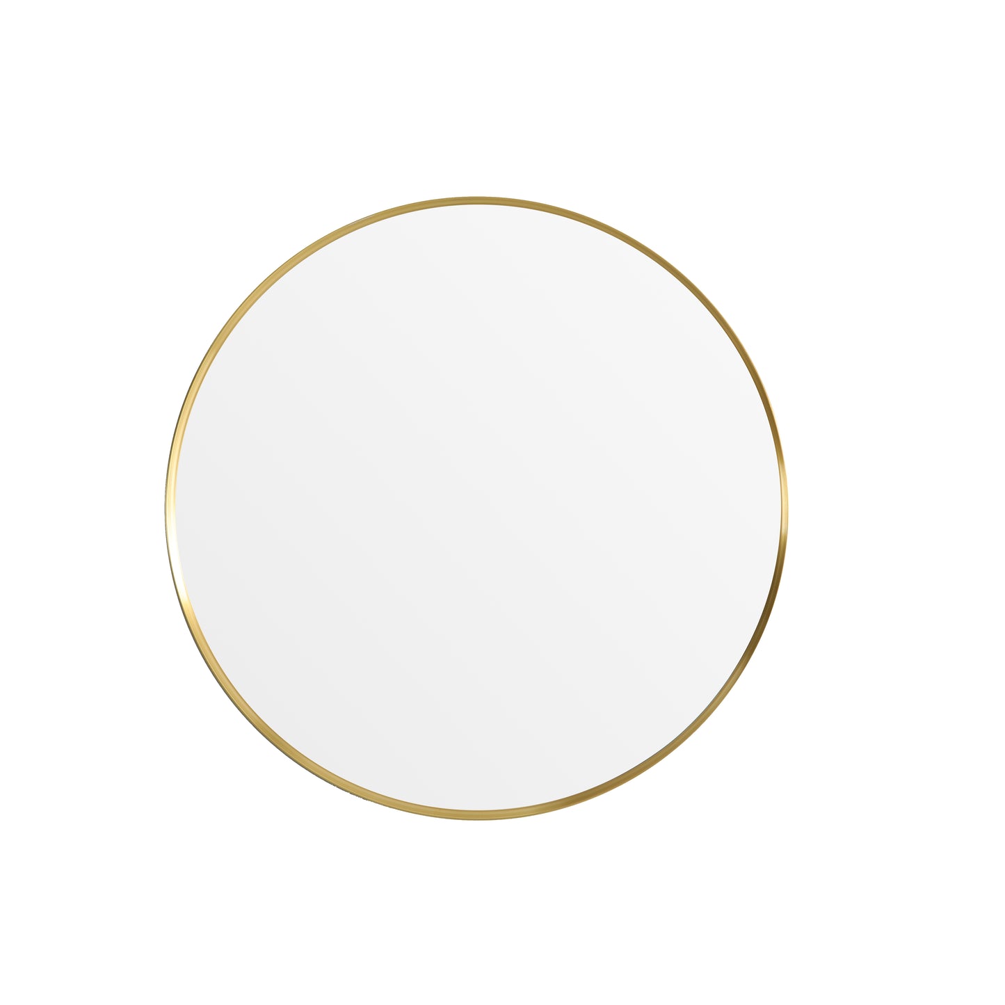 Luna Aluminum Framed Mirror 5mm Copper Free with Safety Film 600/700/800mm KR600F/KR700F/KR800F-MB/BG/BN/GM