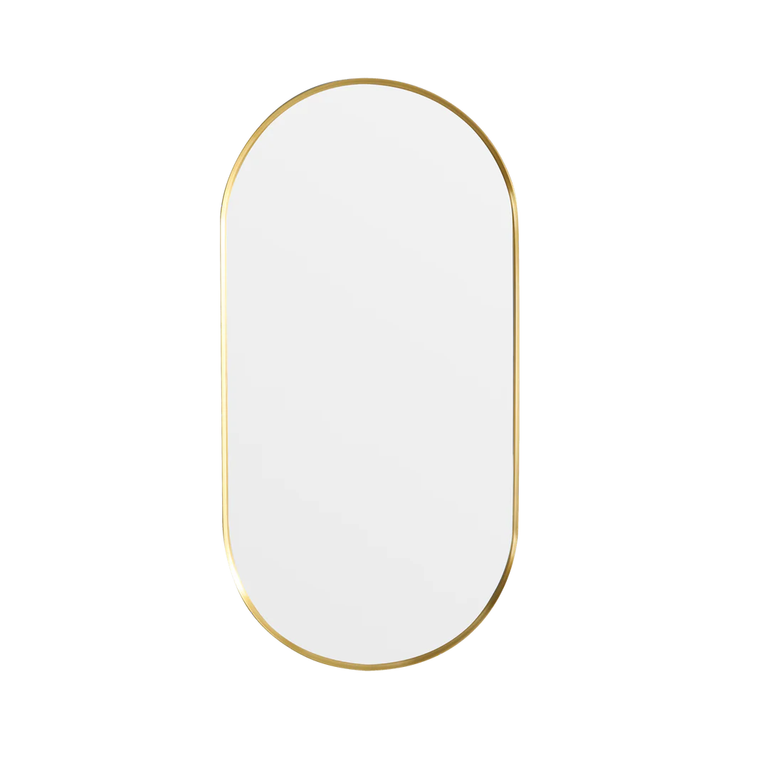 Oval Aluminum Framed Bathroom Mirror – Wall Mounted 450*900/600*1000mm