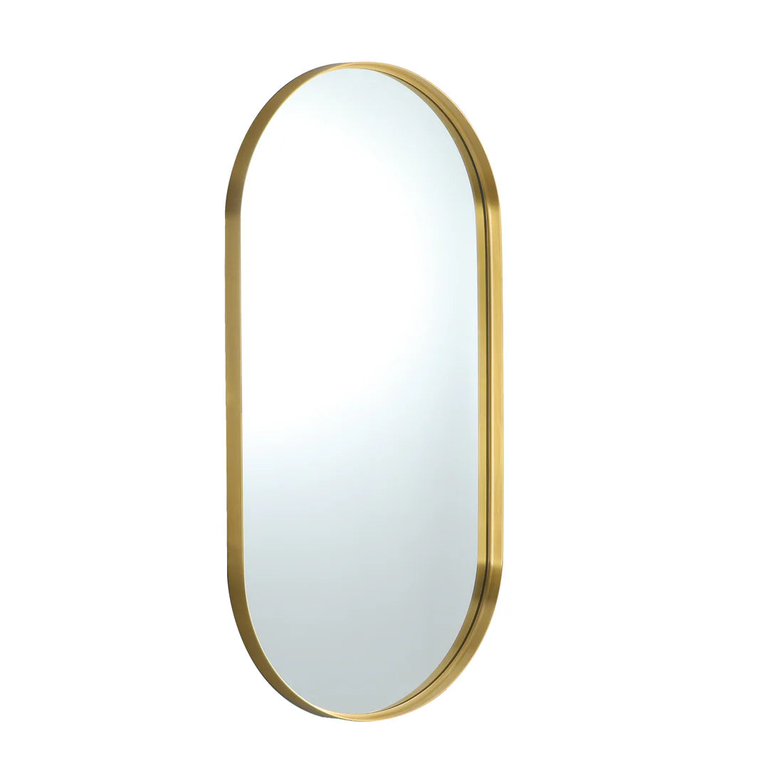 Oval Aluminum Framed Bathroom Mirror – Wall Mounted 450*900/600*1000mm