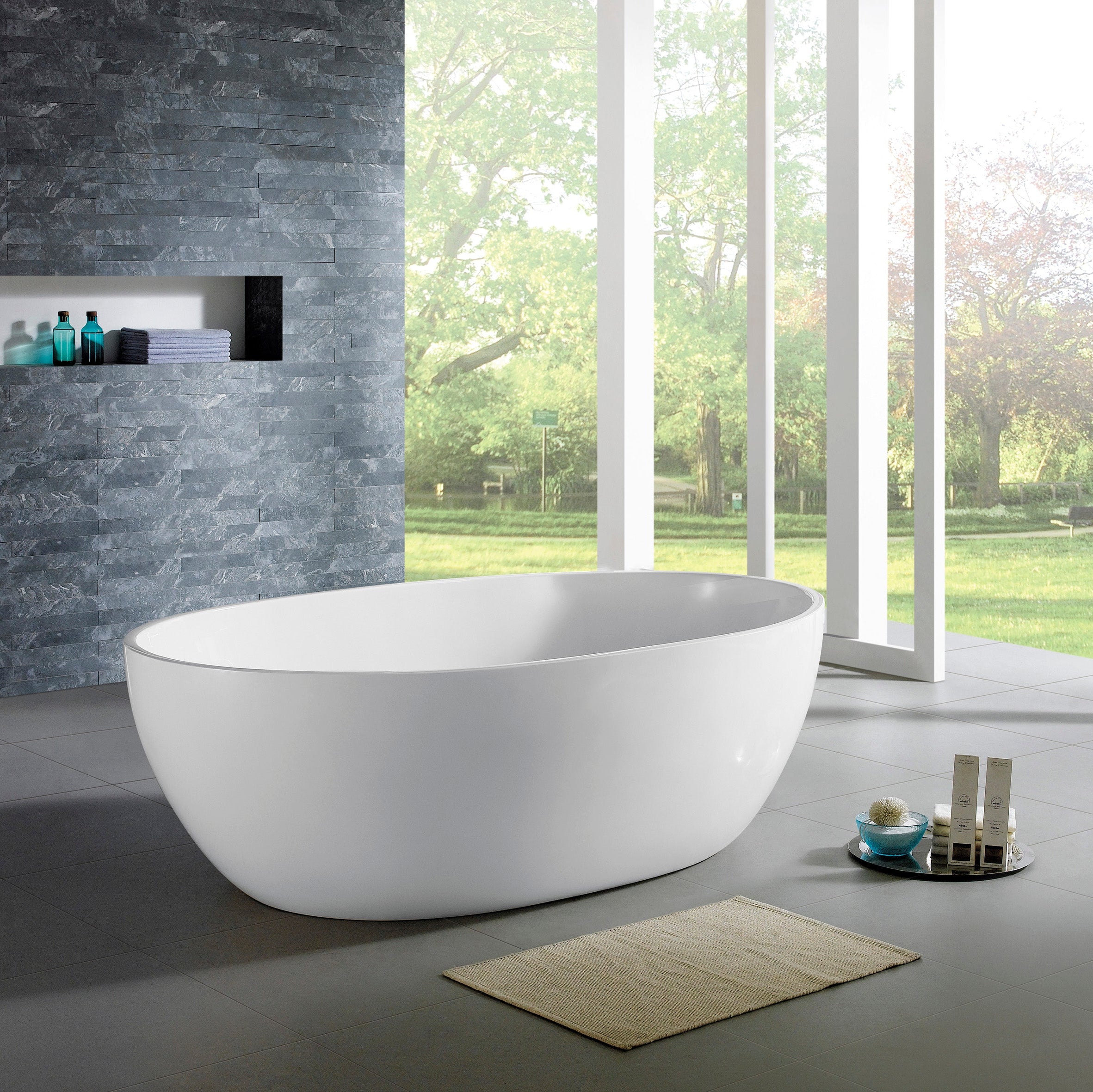 Catanaro Oval Freestanding Bathtub 1730*1030*590mm