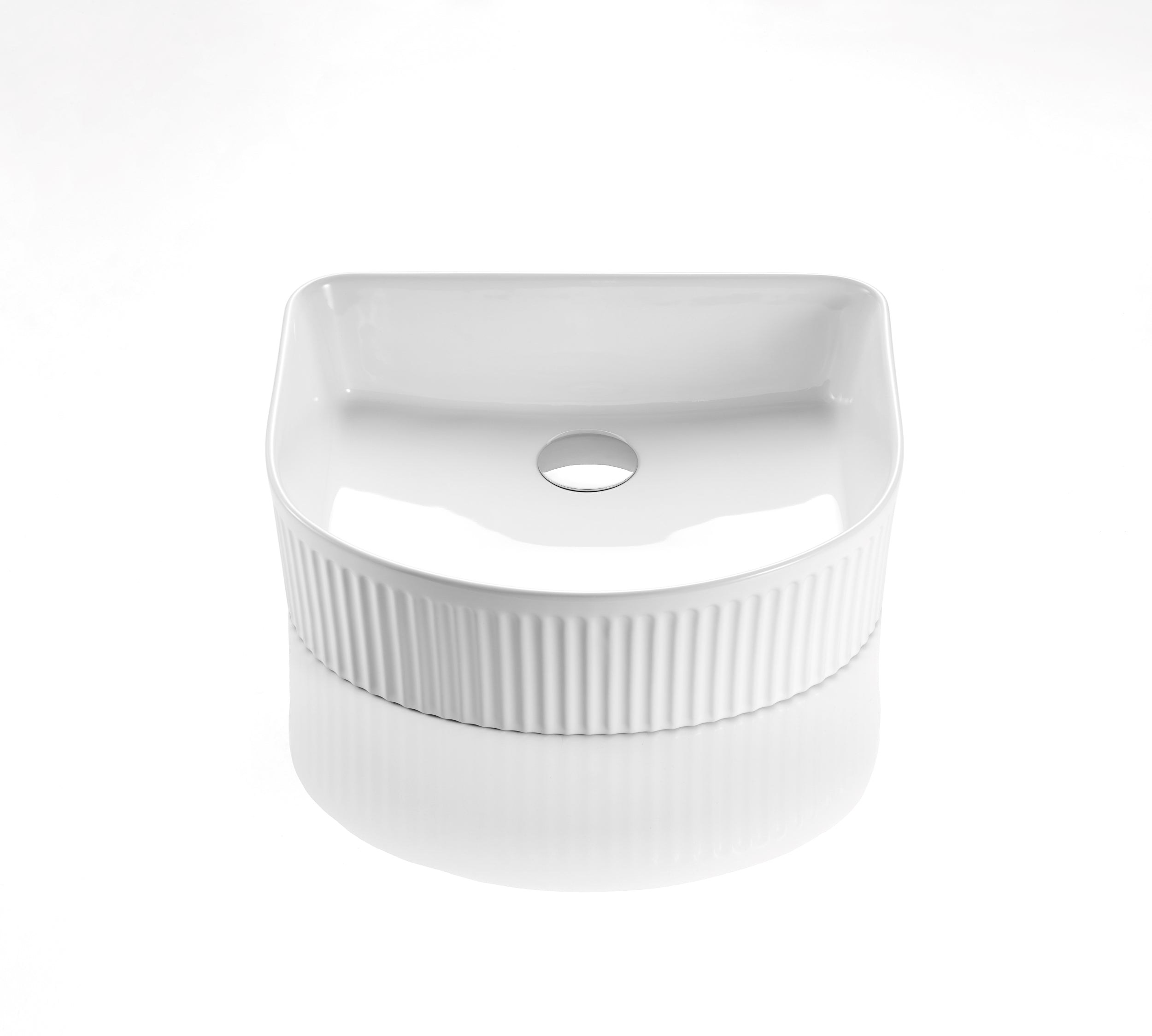 Arch Premium Ceramic Above-Counter Basin 400*360*130mm LH-BS01-400GW/MB/MW