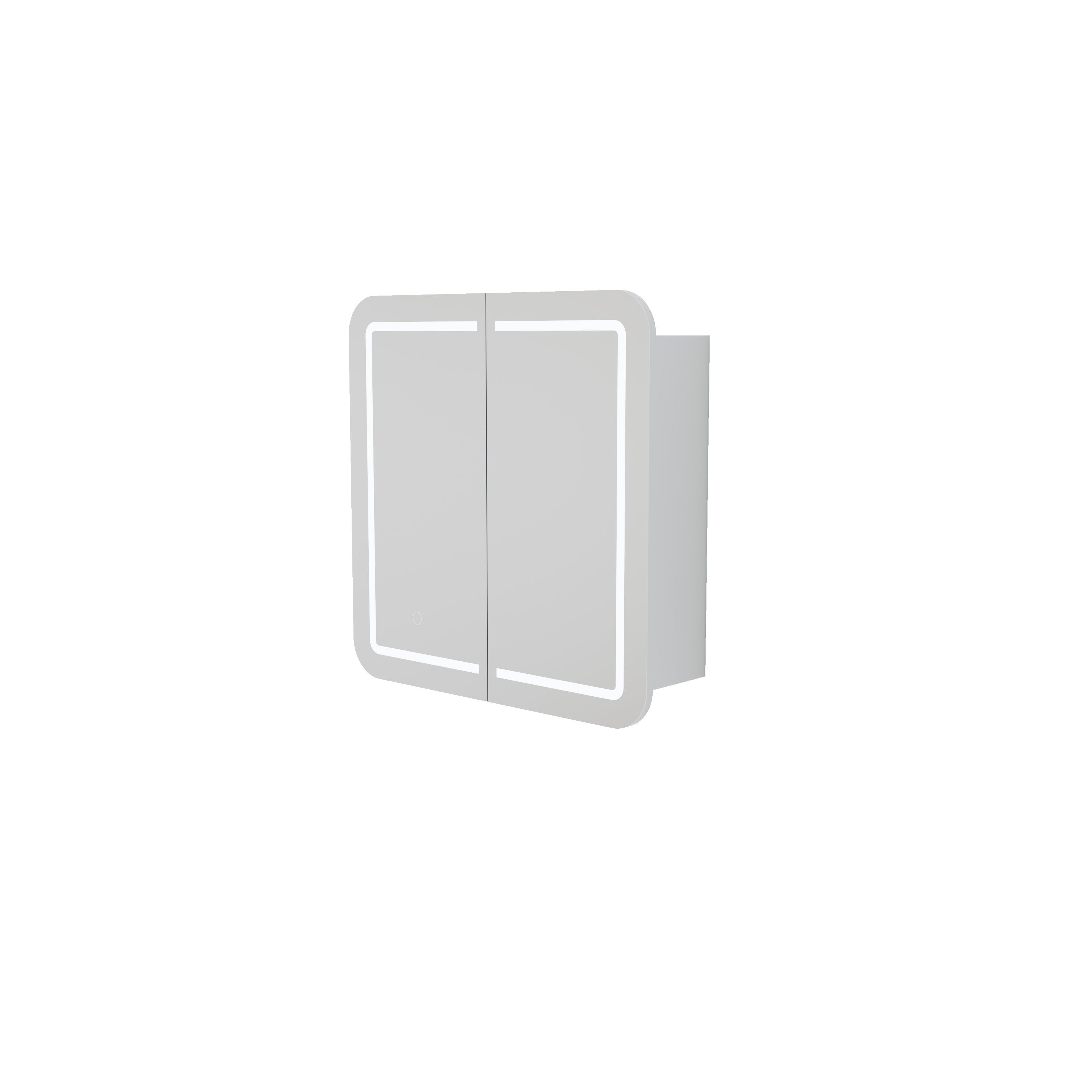 VITO LED PVC Mirror Shaving Cabinet LSSV6075MW-LED 600-1500mm