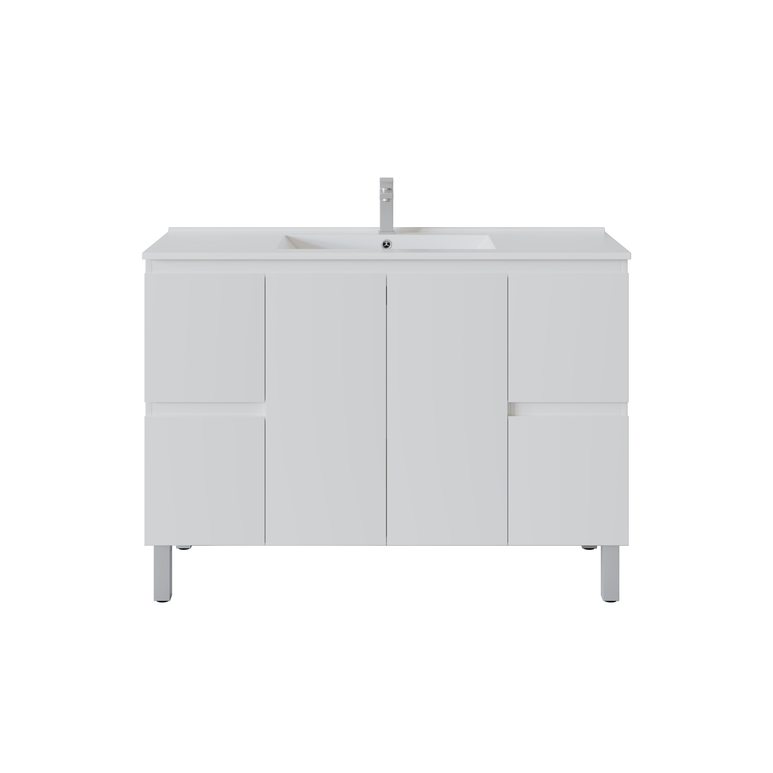 Bathroom Freestanding Vanity with Legs 1200*460*880mm(Single Bow)
