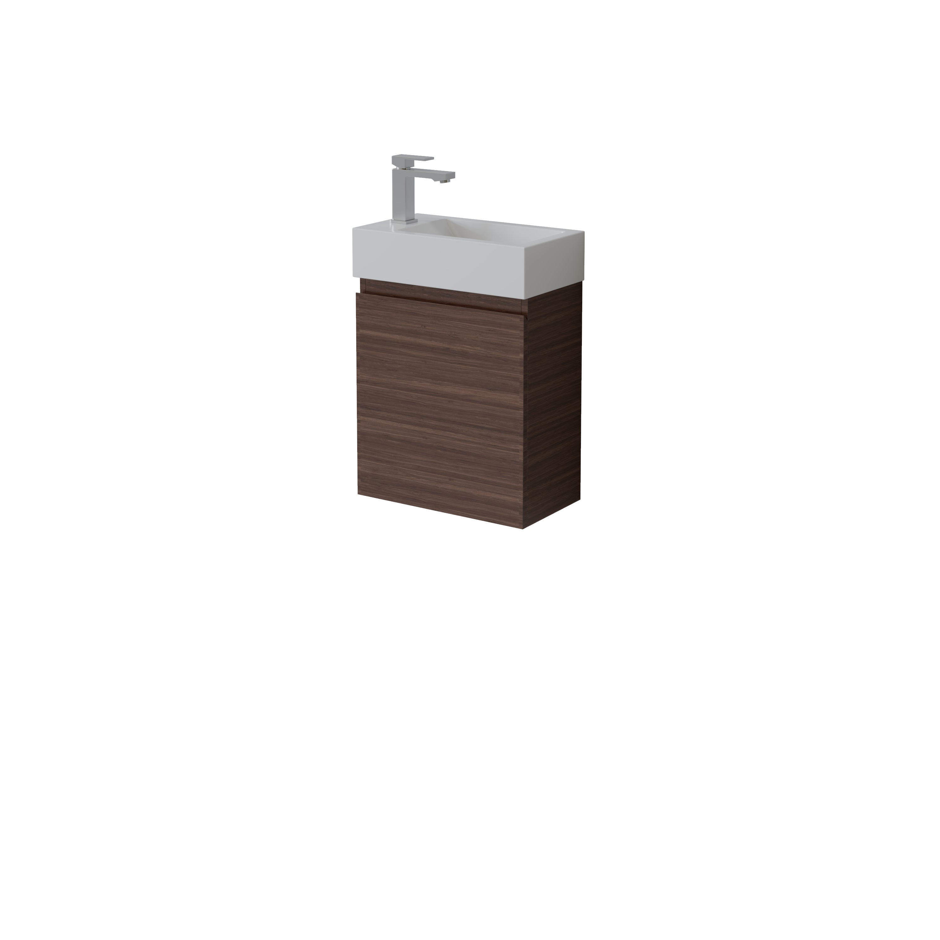 Nordic Ensuite Wall Hung Vanity 440*250*480mm