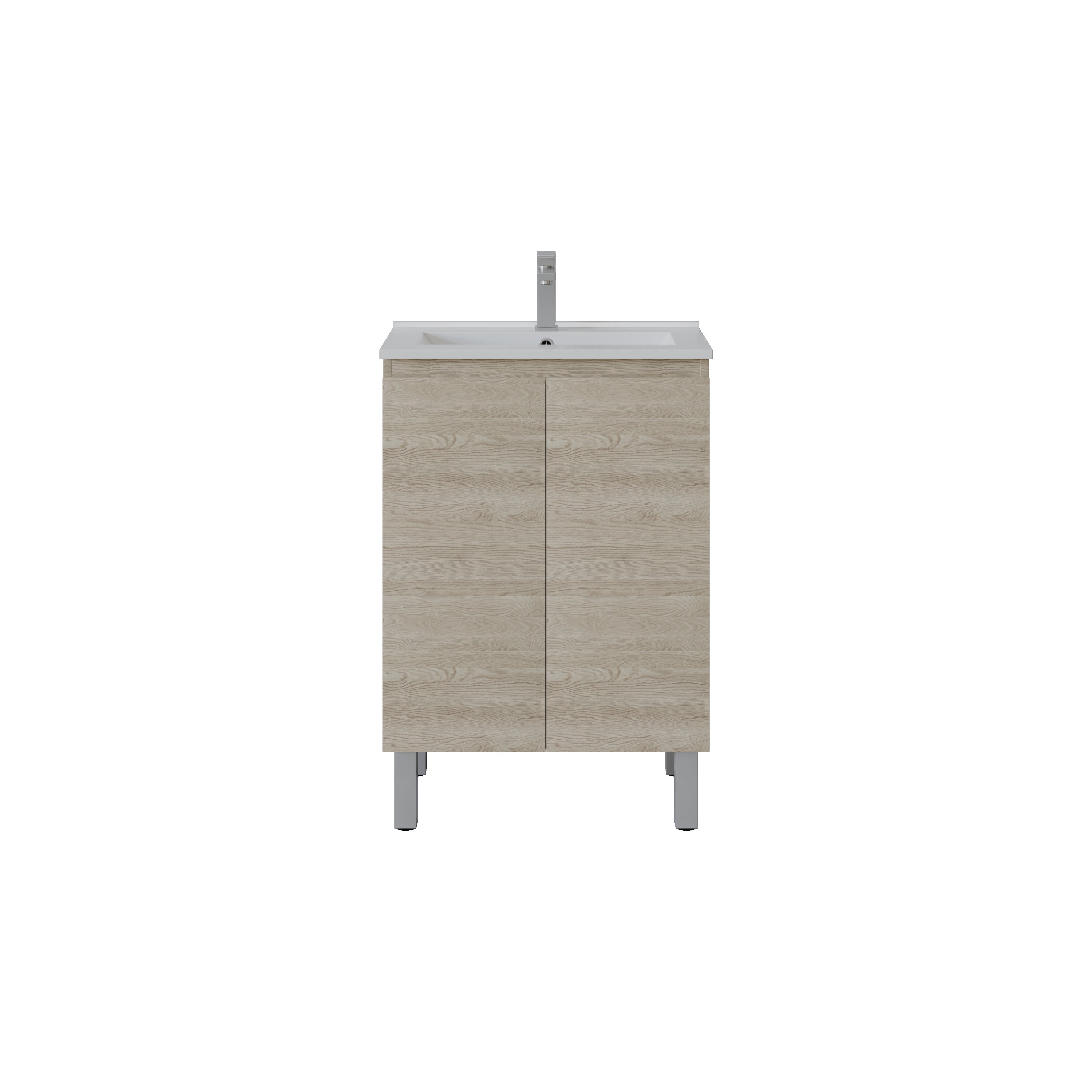 Slim Freestanding Vanity with Legs 600*360*860mm