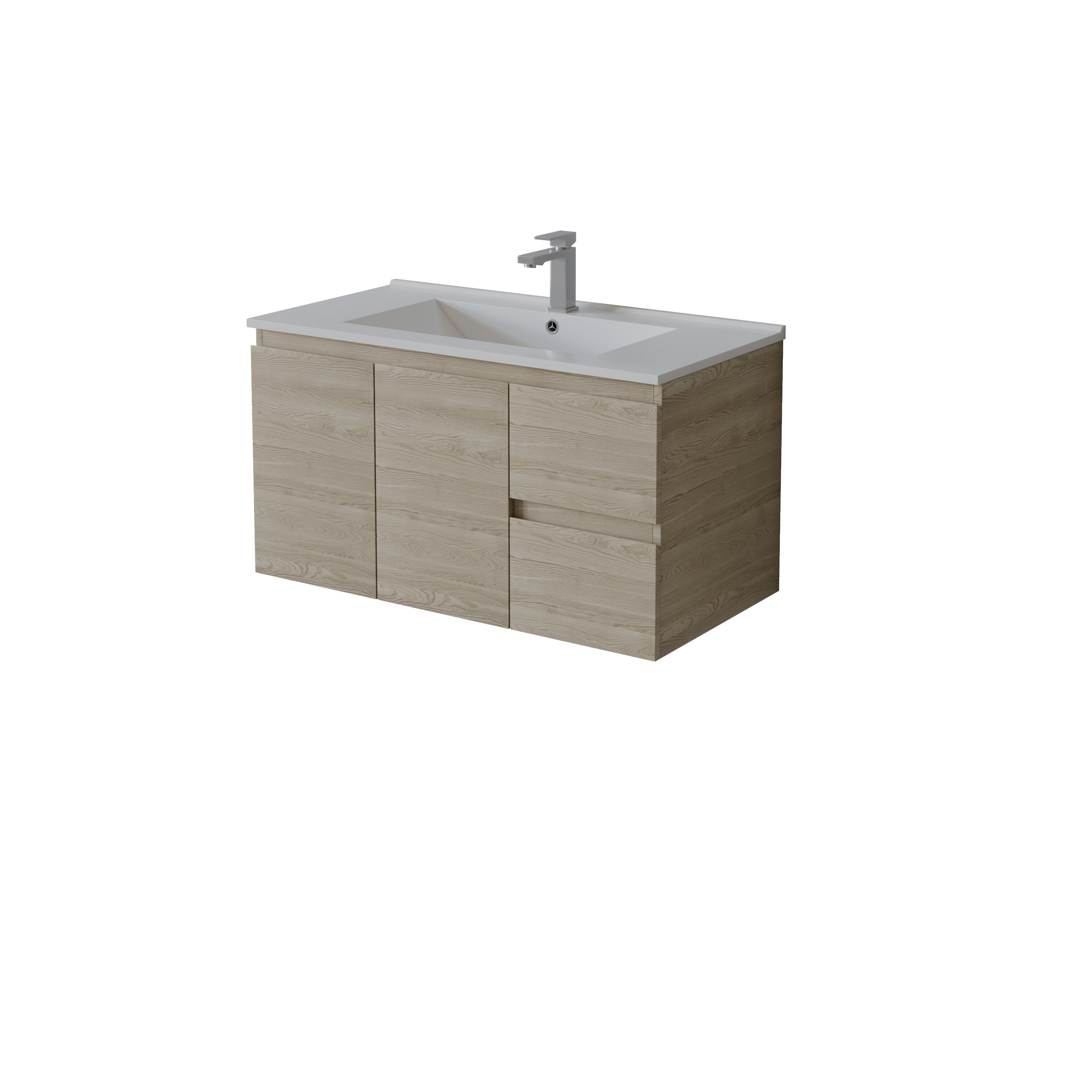 Bathroom Wall Hung Vanity 890*455*480mm