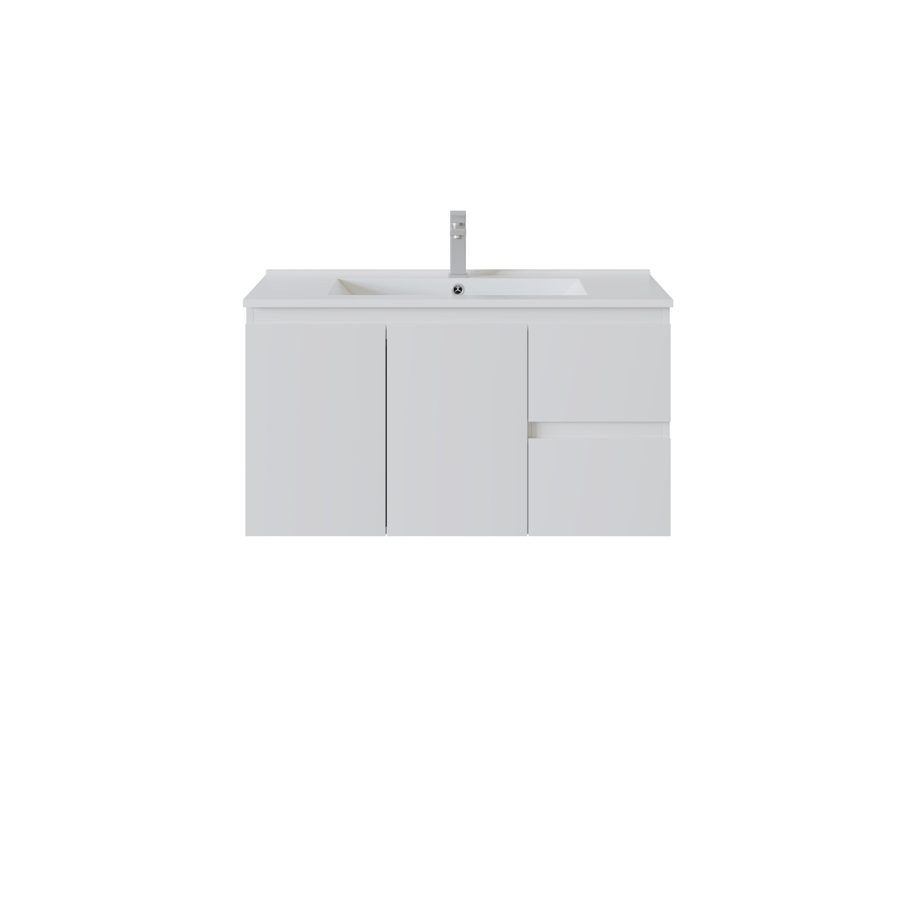Bathroom Wall Hung Vanity 890*455*480mm