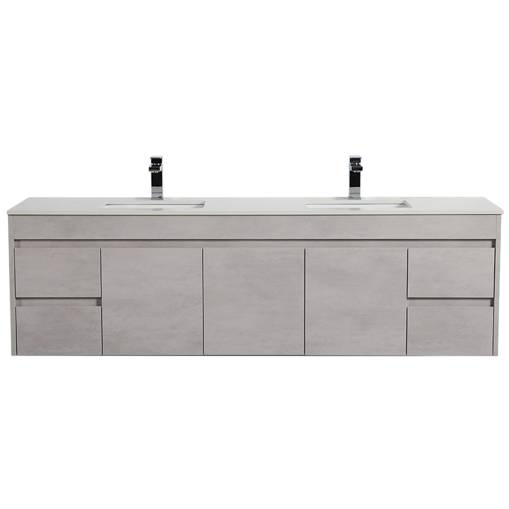 PVC Wall-Mounted Vanity Cabinet 600-1790mm