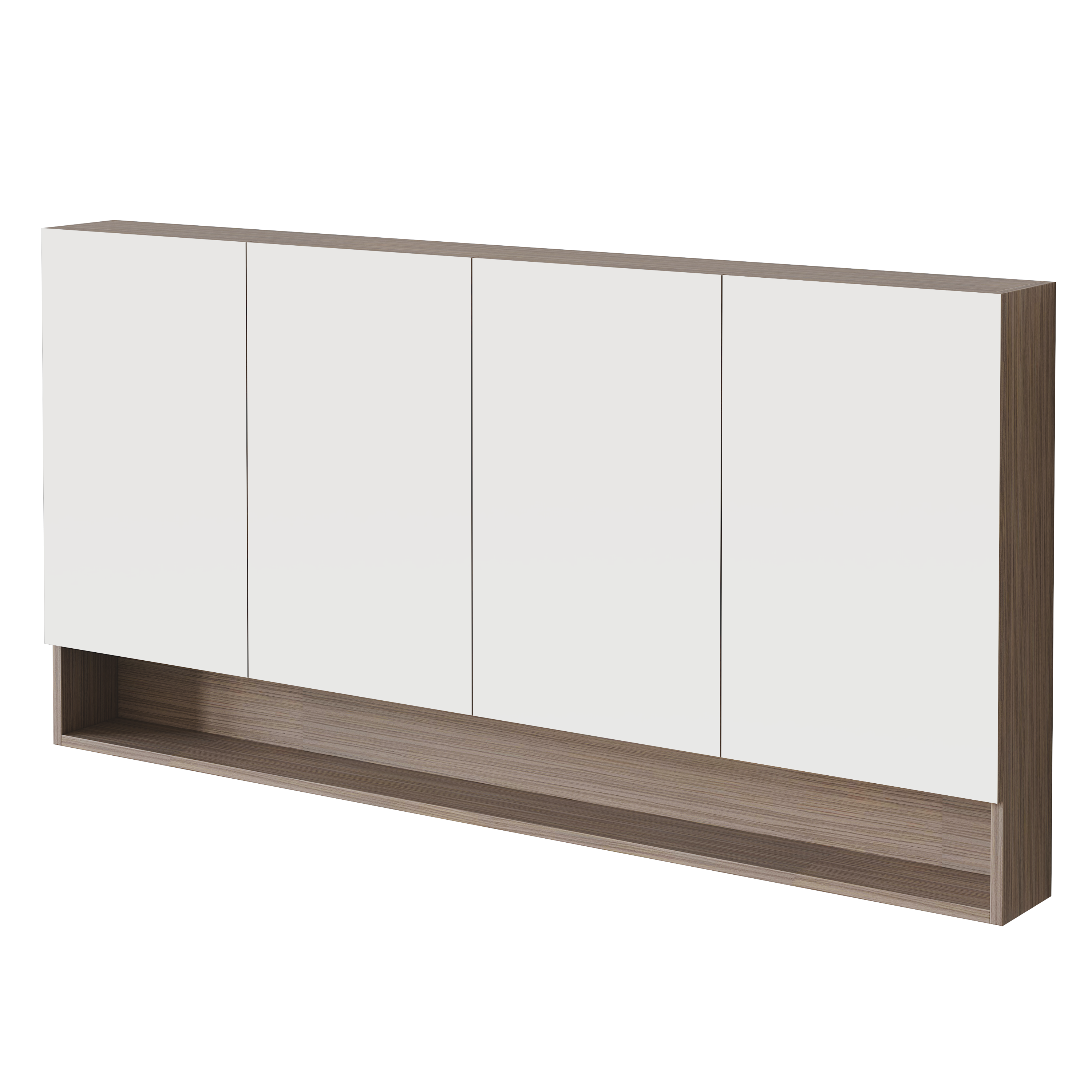Stella Oak PVC Shaving Cabinet 600–1480mm