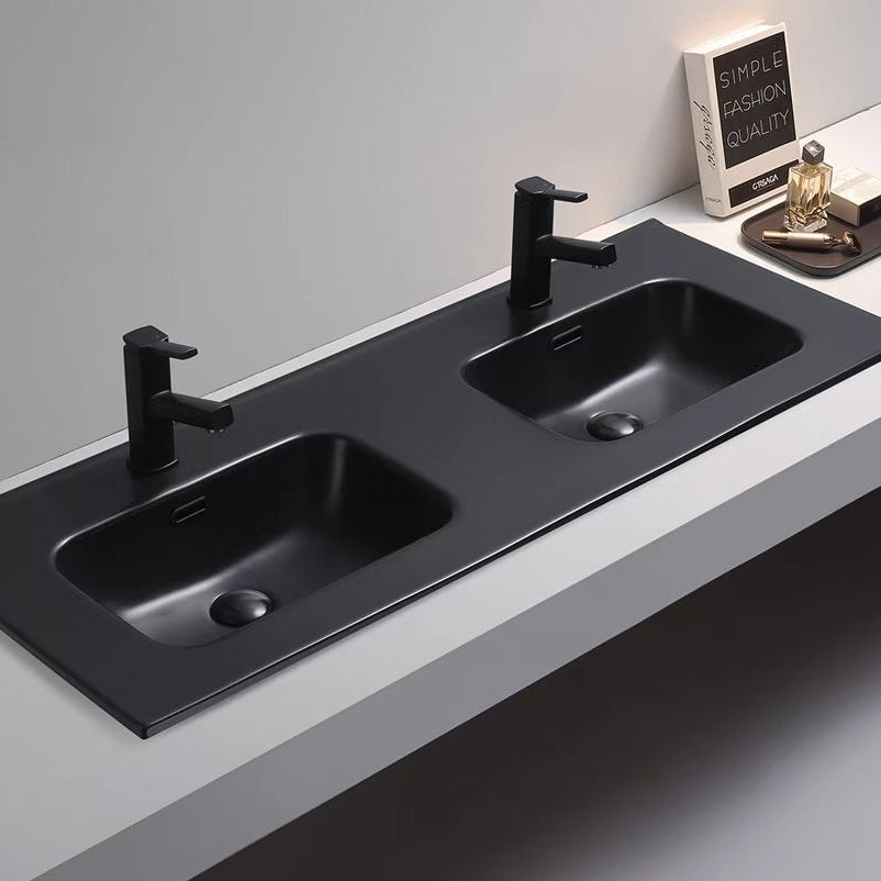 Vanity Top Matte Black Ceramic Top 600-1220mm
