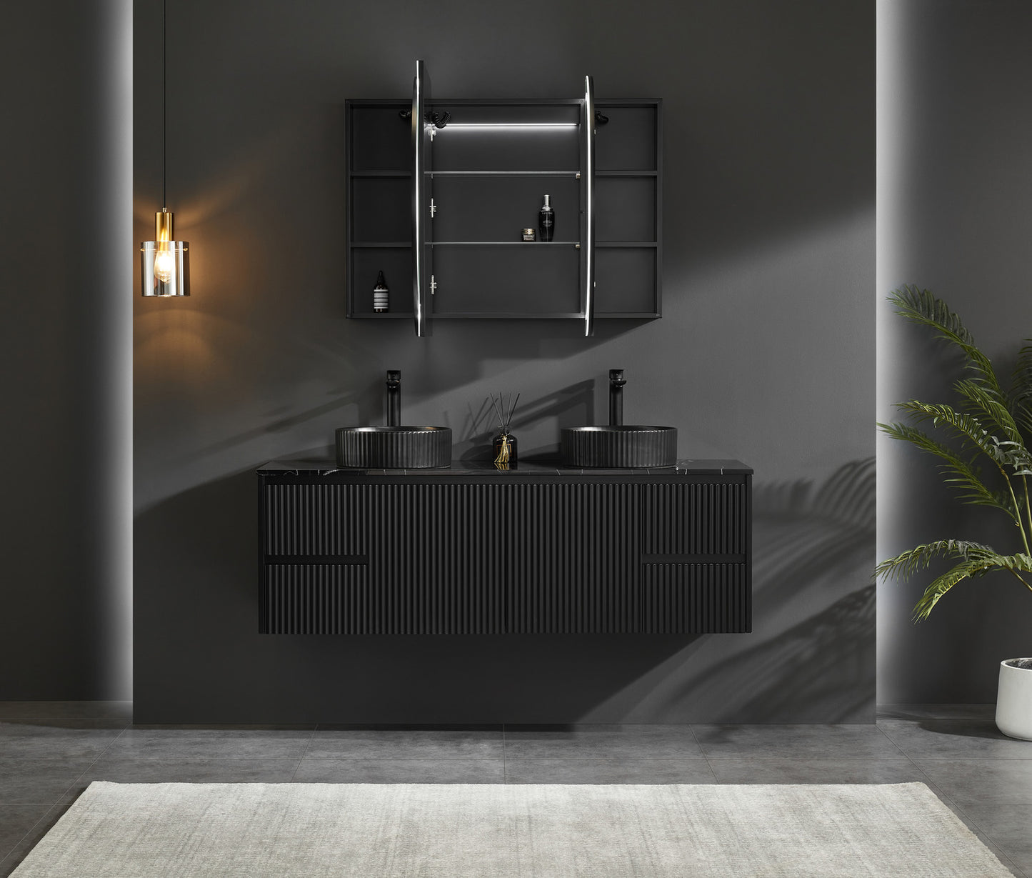 LED Shaving cabinet