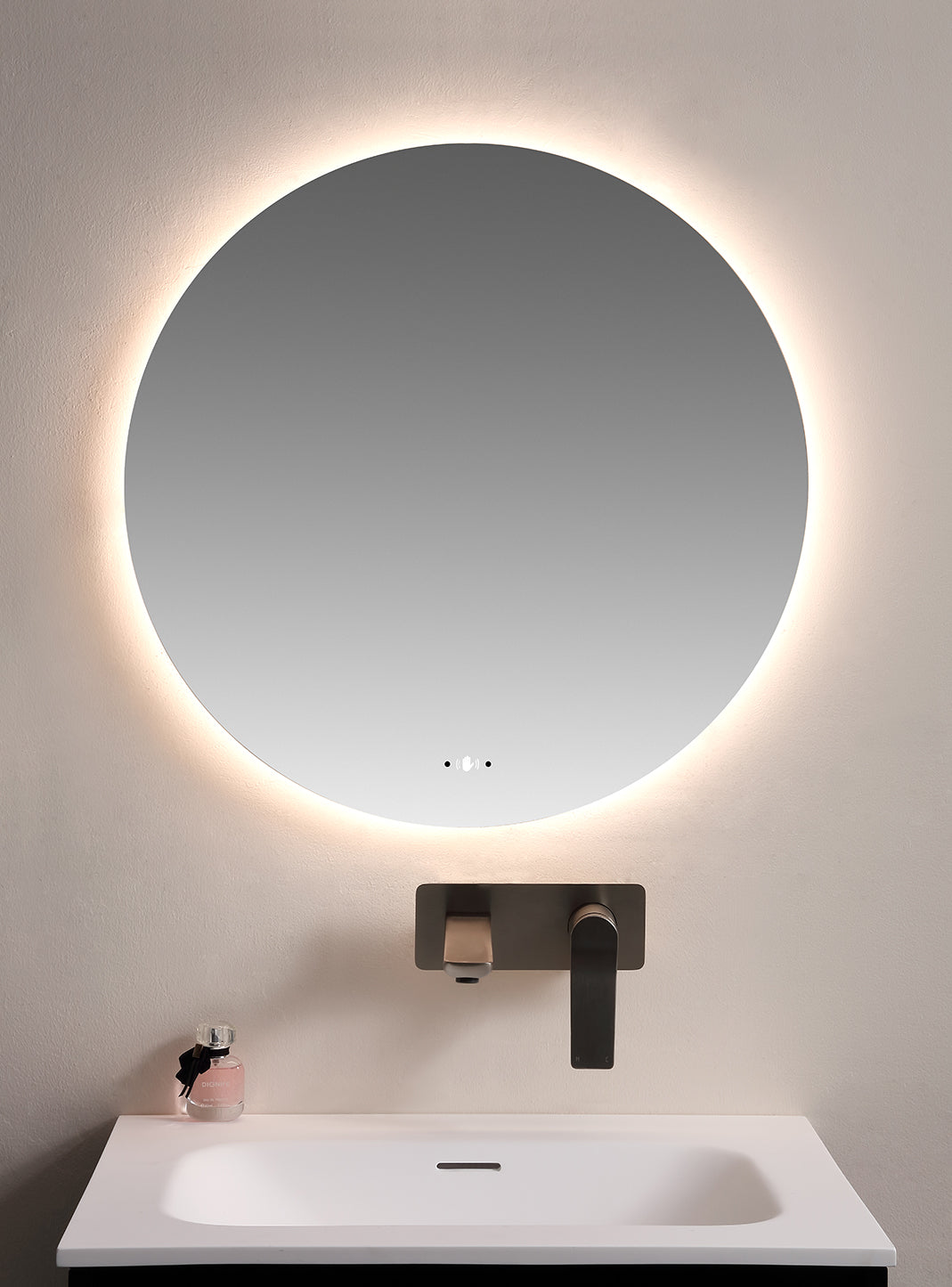 LED Frameless Mirror Smart Touch Free Controls