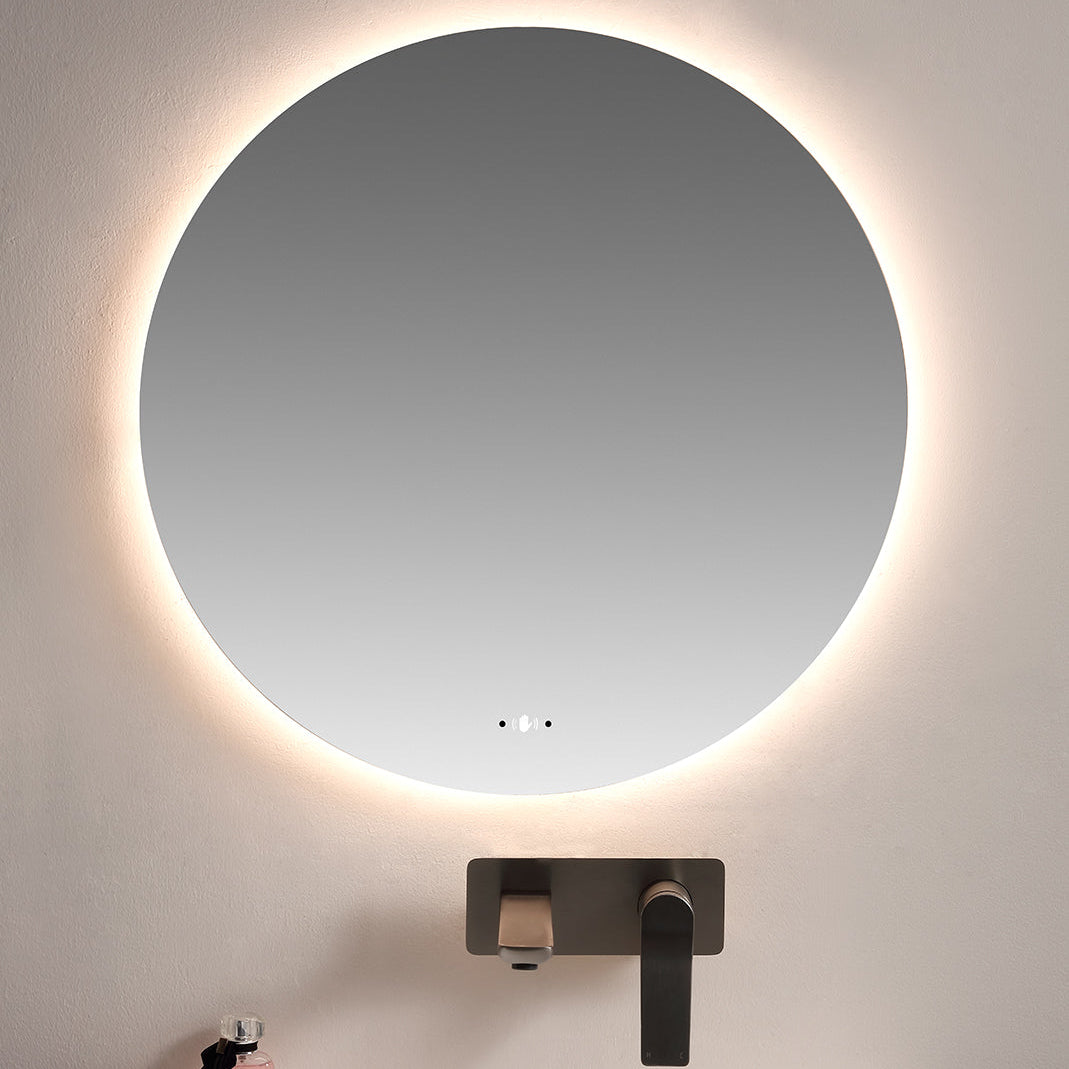 LED Frameless Mirror Smart Touch Free Controls