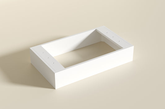 Acacia Vanity Floor Cabinet Kickboard P64KB/P74KB/P94KB-MW/-MB