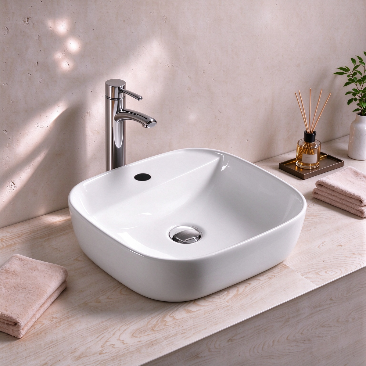 Above Counter Basin 400*400*120mm/500*400*130mm