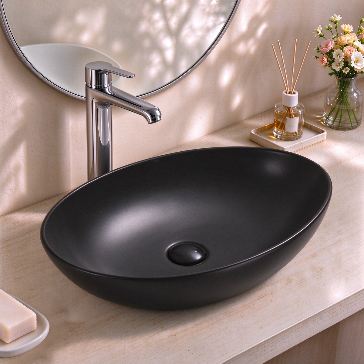 520*395*130mm Above Counter Basin