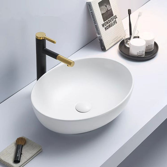 520*395*130mm Gloss White Basin LX5239