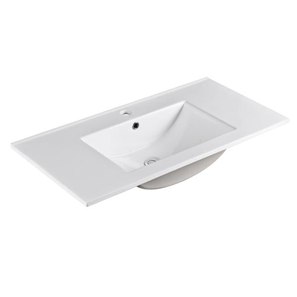 890*455*480mm PVC Wall hung push open drawer vanity