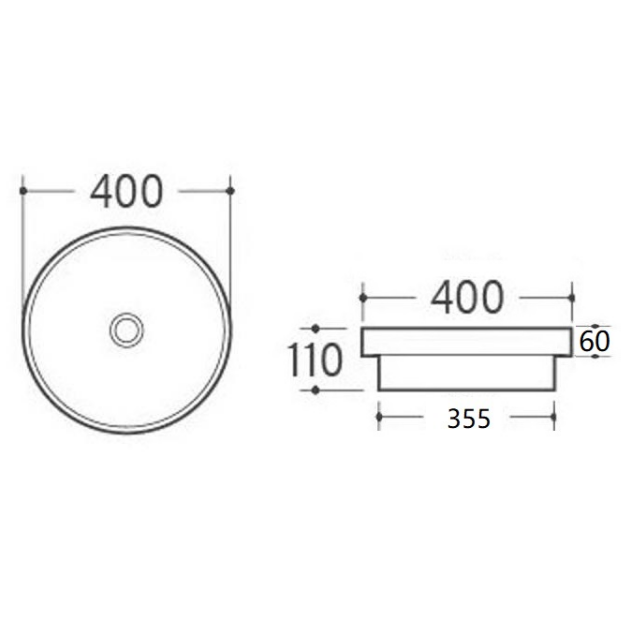 Insert Basin 400*400*110mm