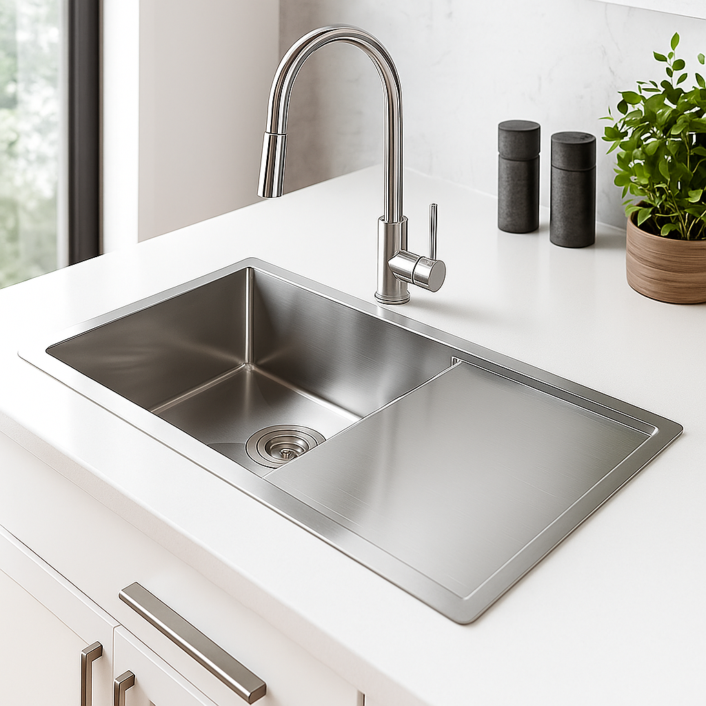Stainless Steel Kitchen Sink 810*450*220mm