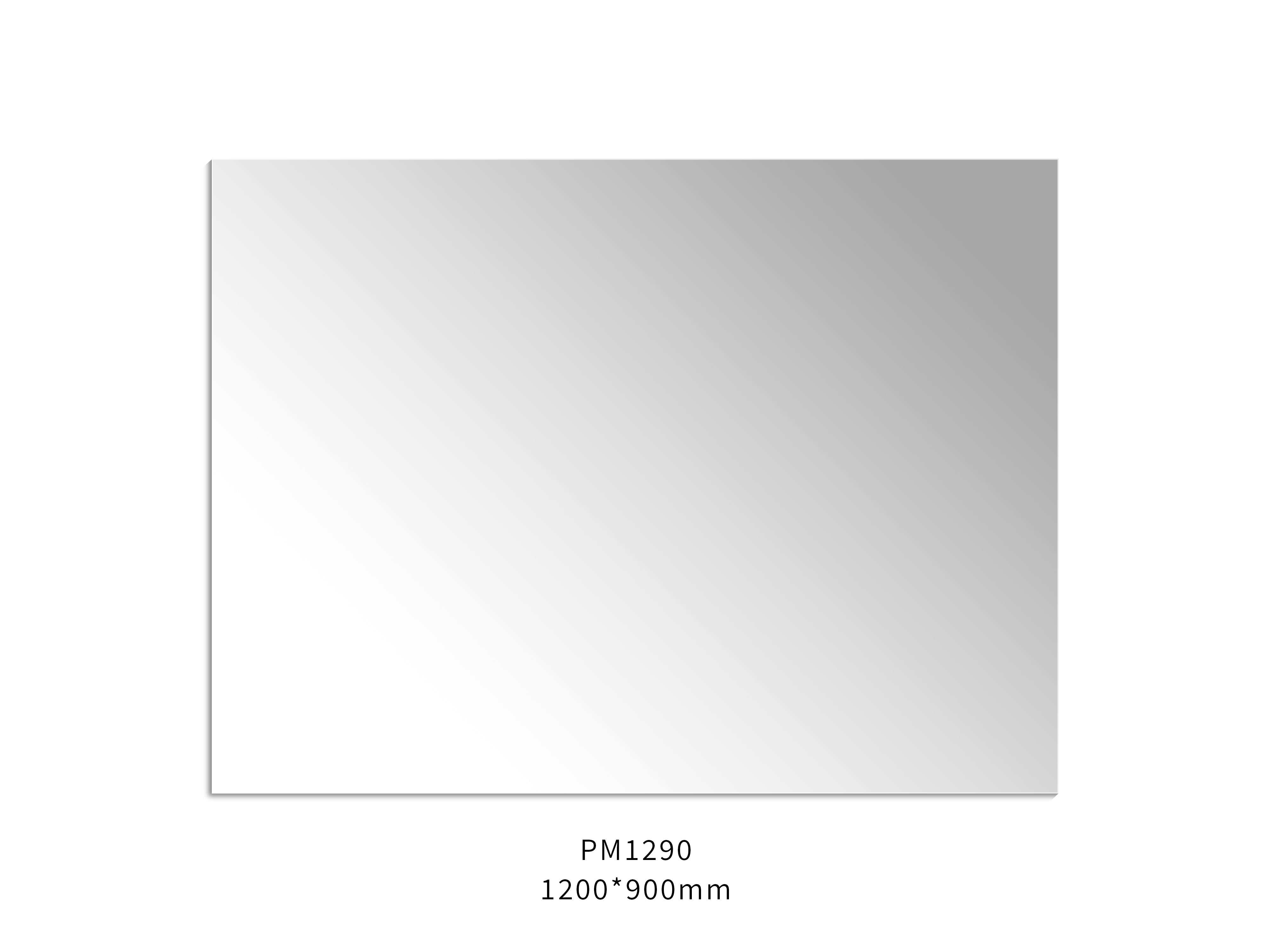Pencil Edge Bathroom Mirror – Wall Mounted 450-1500mm
