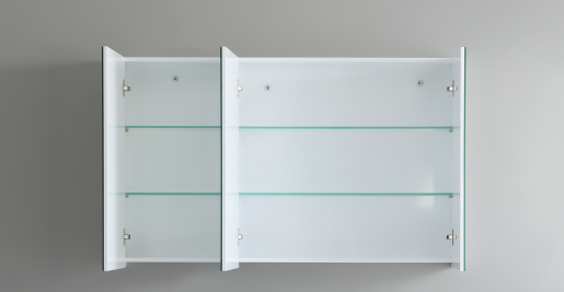 1200L*750 H *155Dmm PVC Slim shaving cabinet