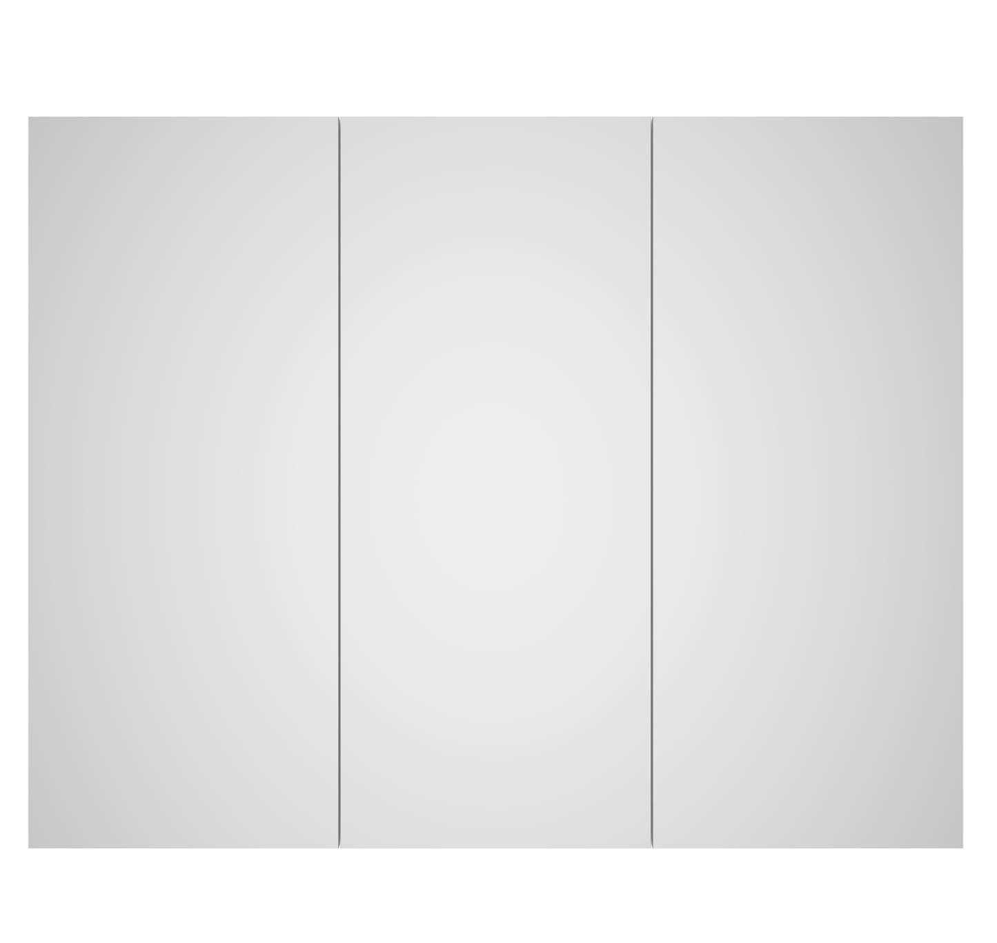 1200L*750 H *155Dmm PVC Slim shaving cabinet