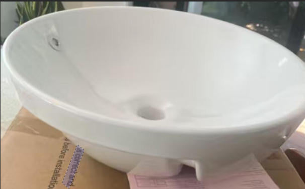 Semi Recess Basin 435*435*155mm(No Tap Hole)