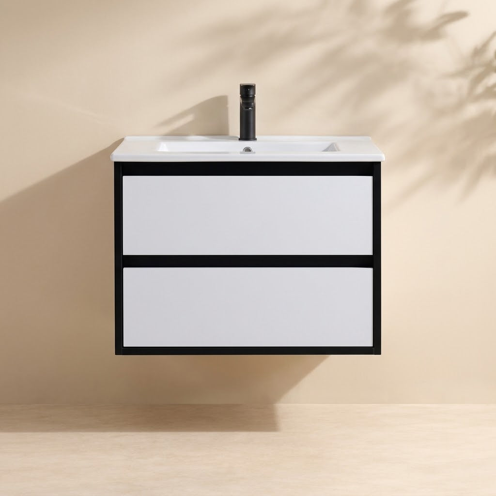 PVC Wall-Mounted Vanity Cabinet 600-1500mm