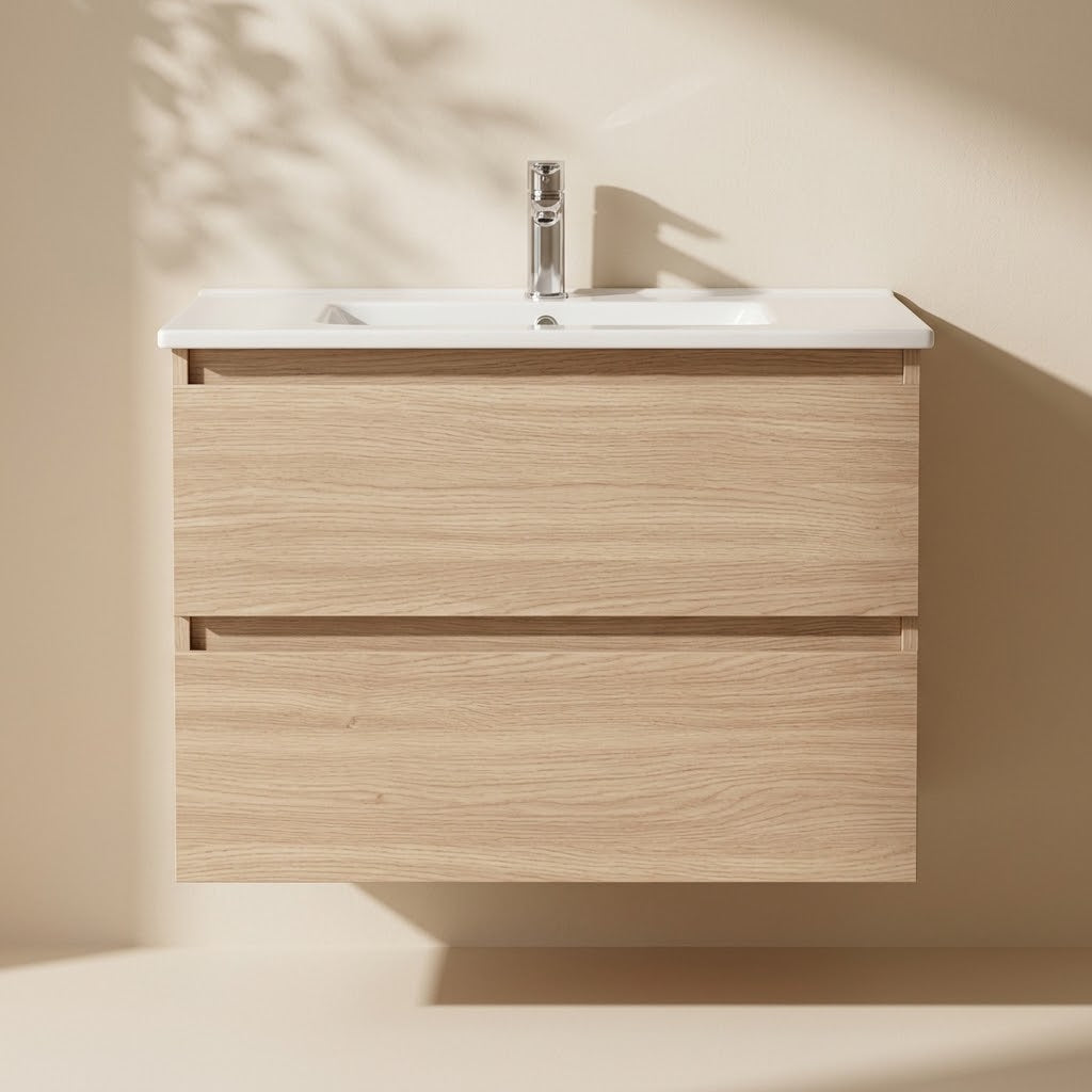 PVC Wall-Mounted Vanity Cabinet 600/750/900mm
