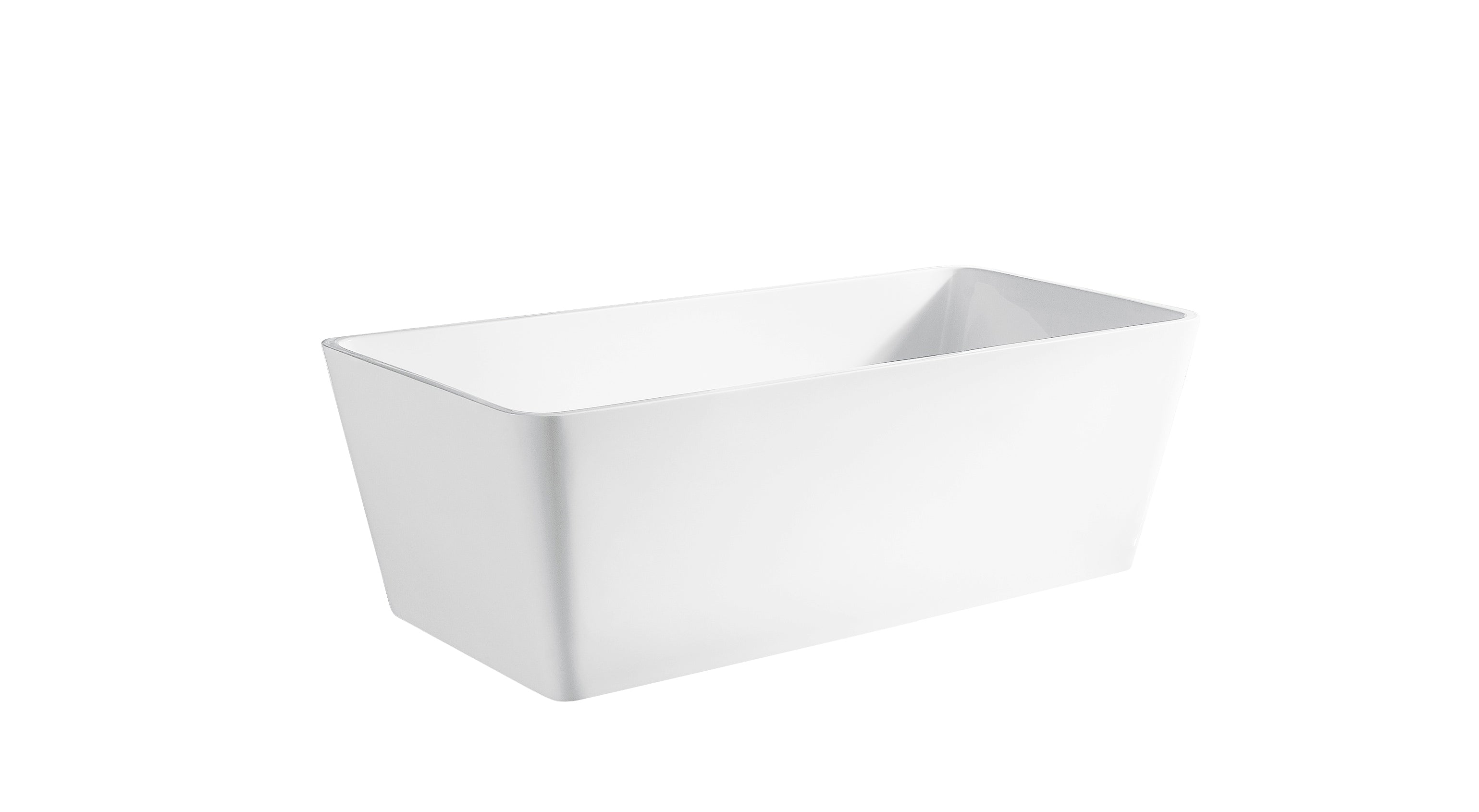 Luno Square Freestanding Bathtub 1195-1700mm