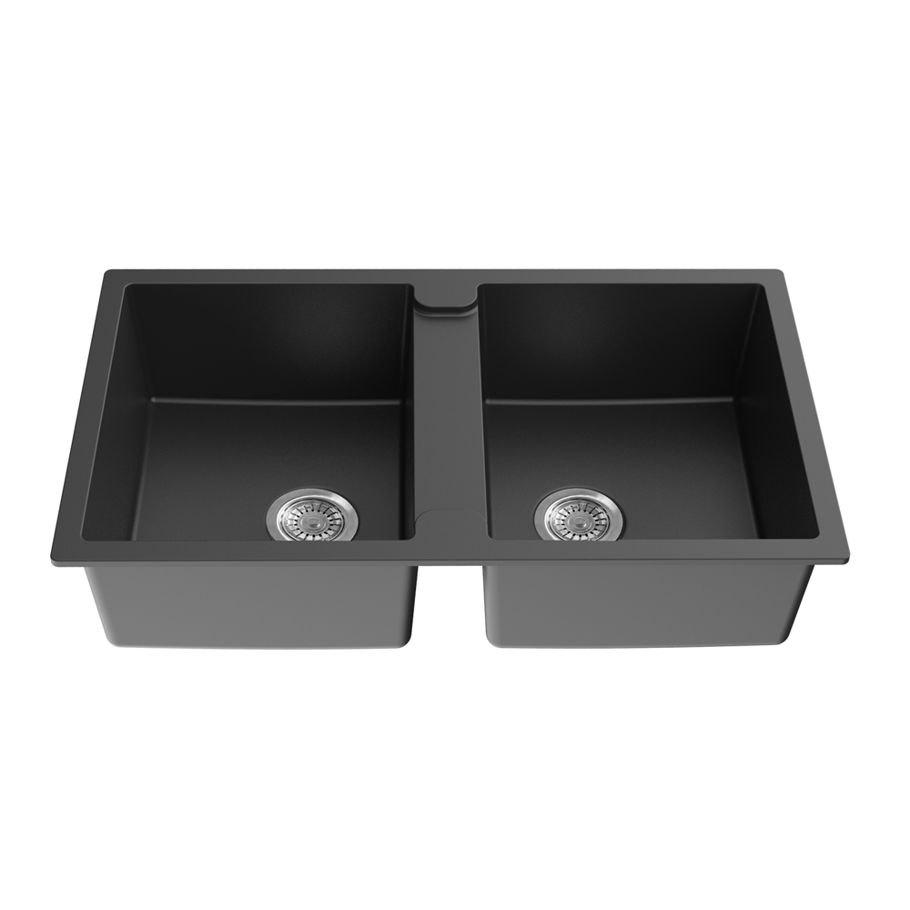 Quartz Top-mount Kitchen Sink 860*500*216mm