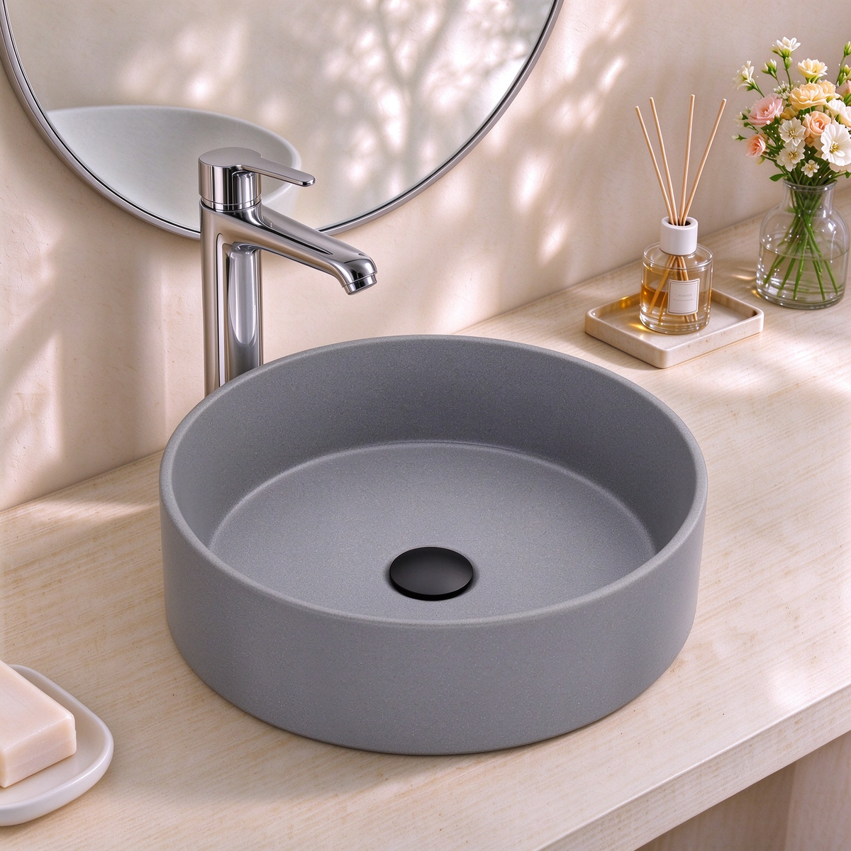 Above Counter Round Basin 410*410*130mm