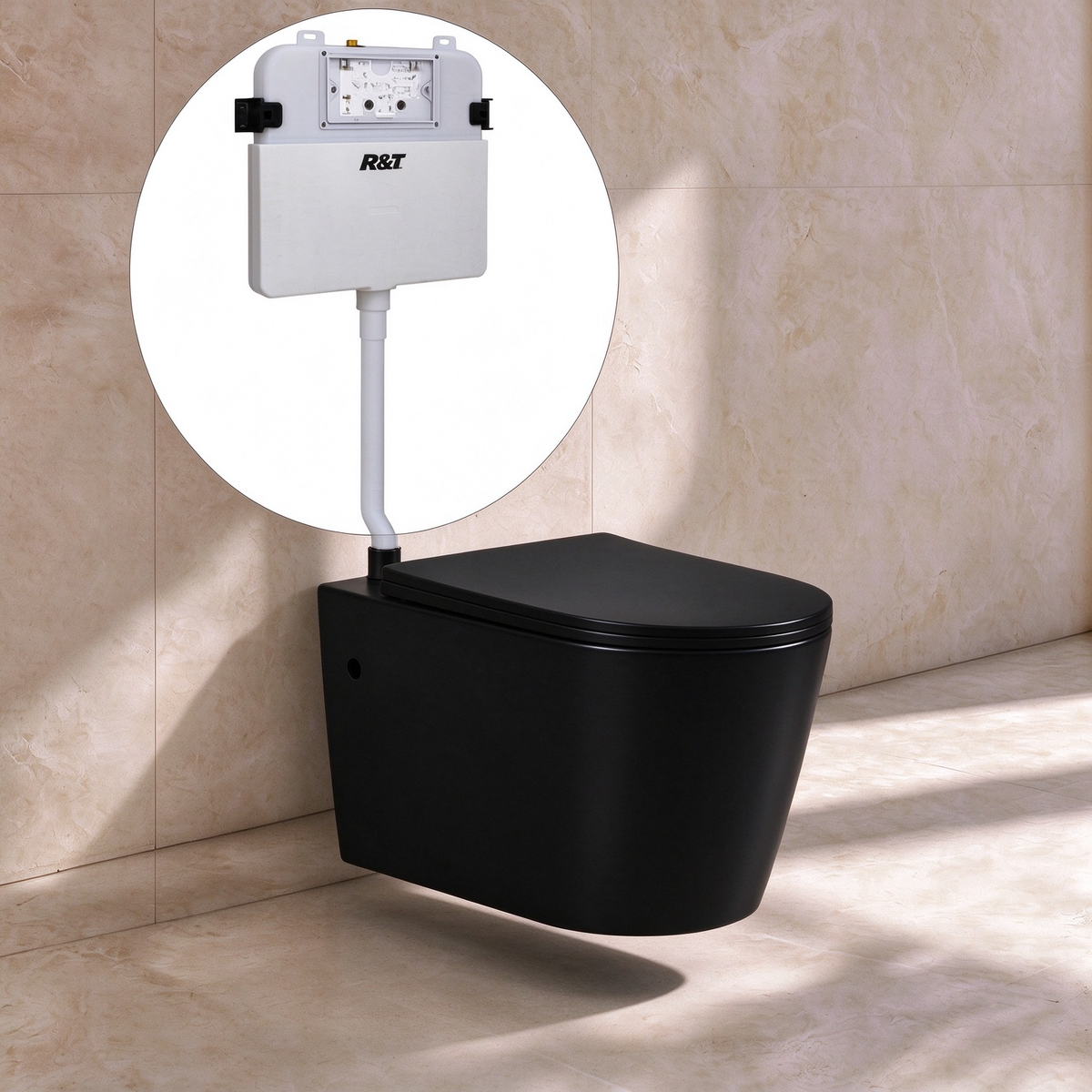 Rainia Concealed Wall-Hung Suite (R&T)